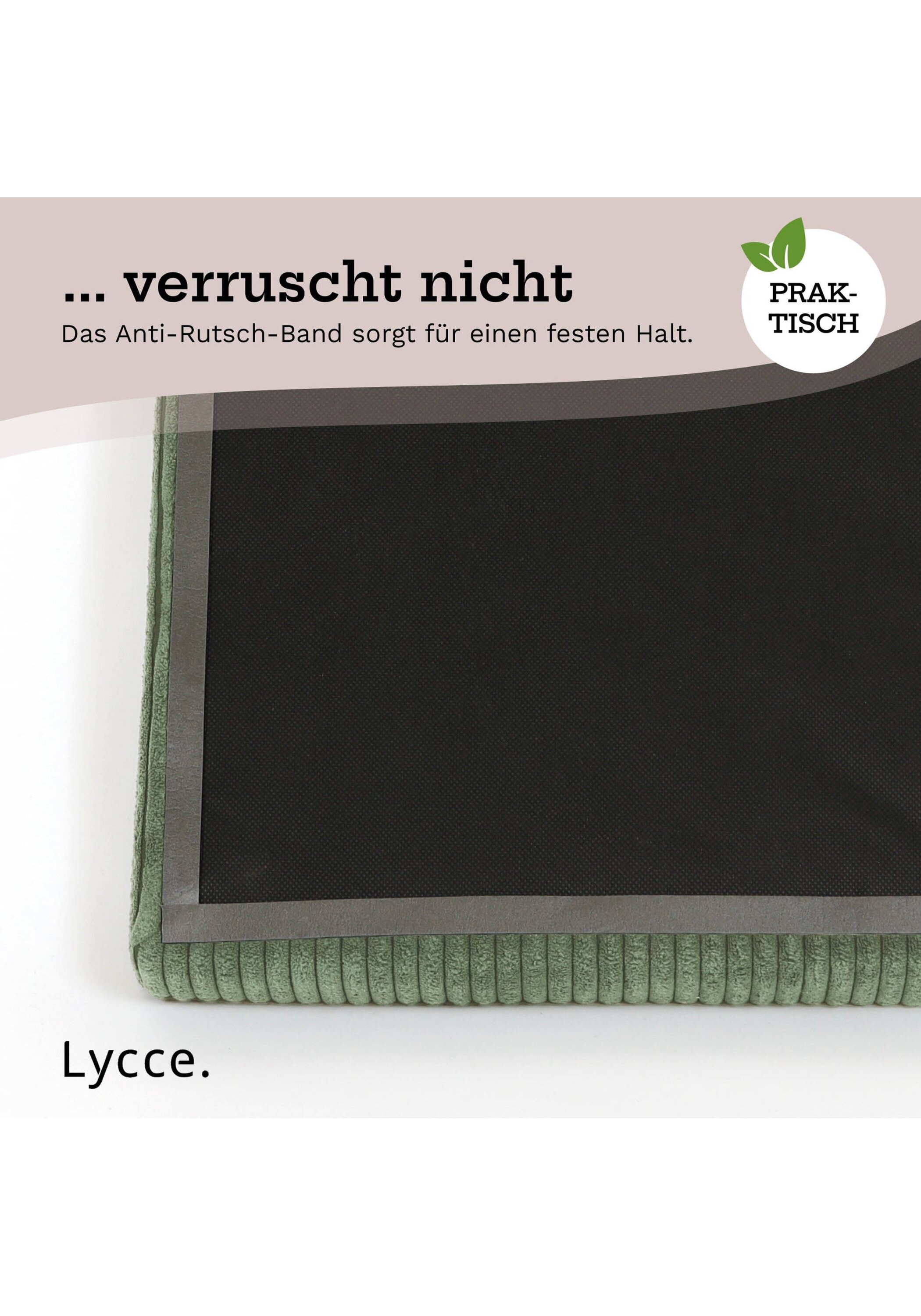 Lycce Bankauflage »Bankauflage Bankauflage Klemmkissen 1 Leiste 1er Pack« 3