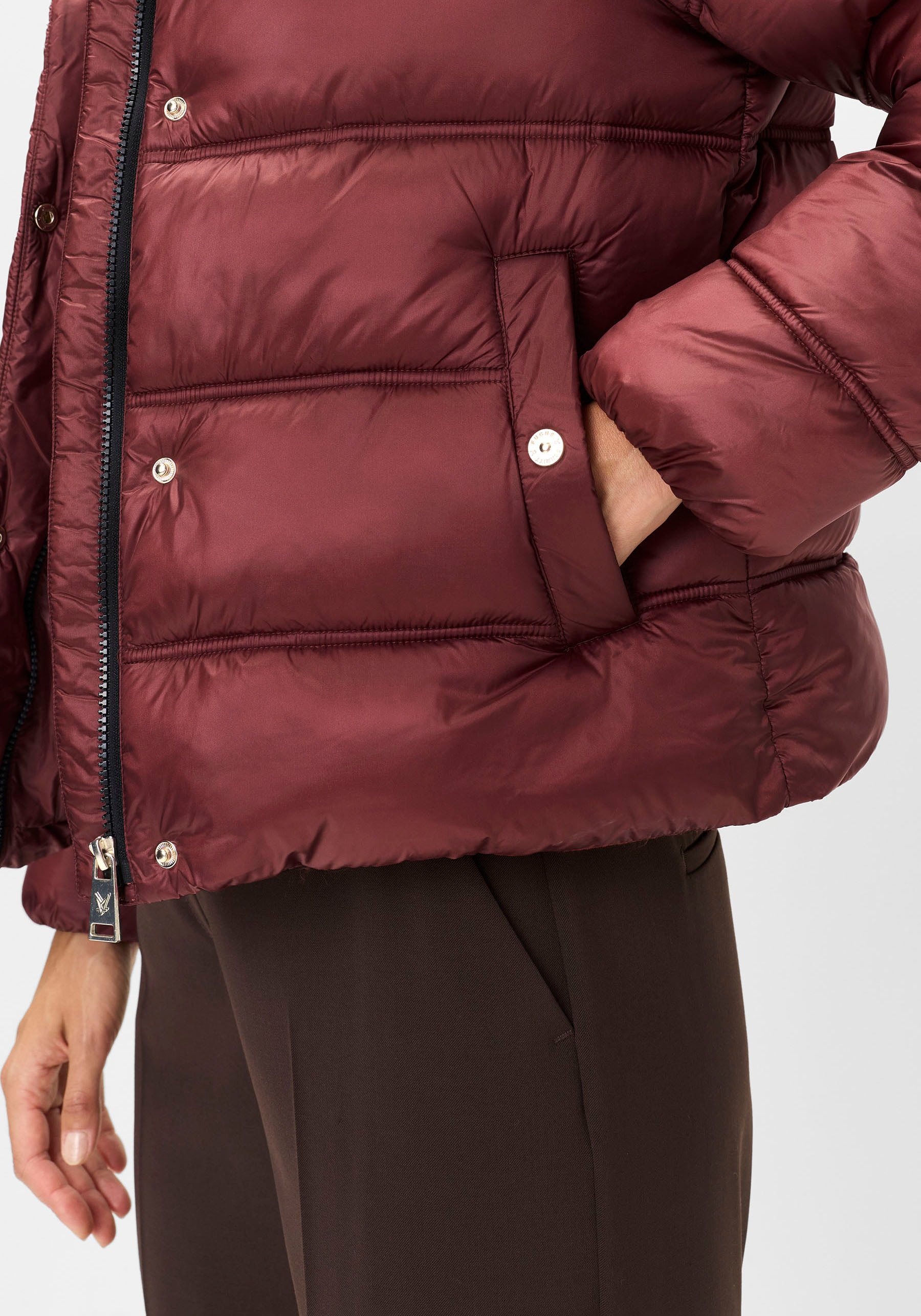 Fuchs Schmitt Steppjacke, ohne Kapuze, mit Eingrifftaschen an der Seite