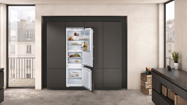 NEFF Einbaukühlgefrierkombination N 90 »KI8878FE0«, Fresh Safe 3: Feuchtzone und Trockenzone für verschiedene Lebensmittel