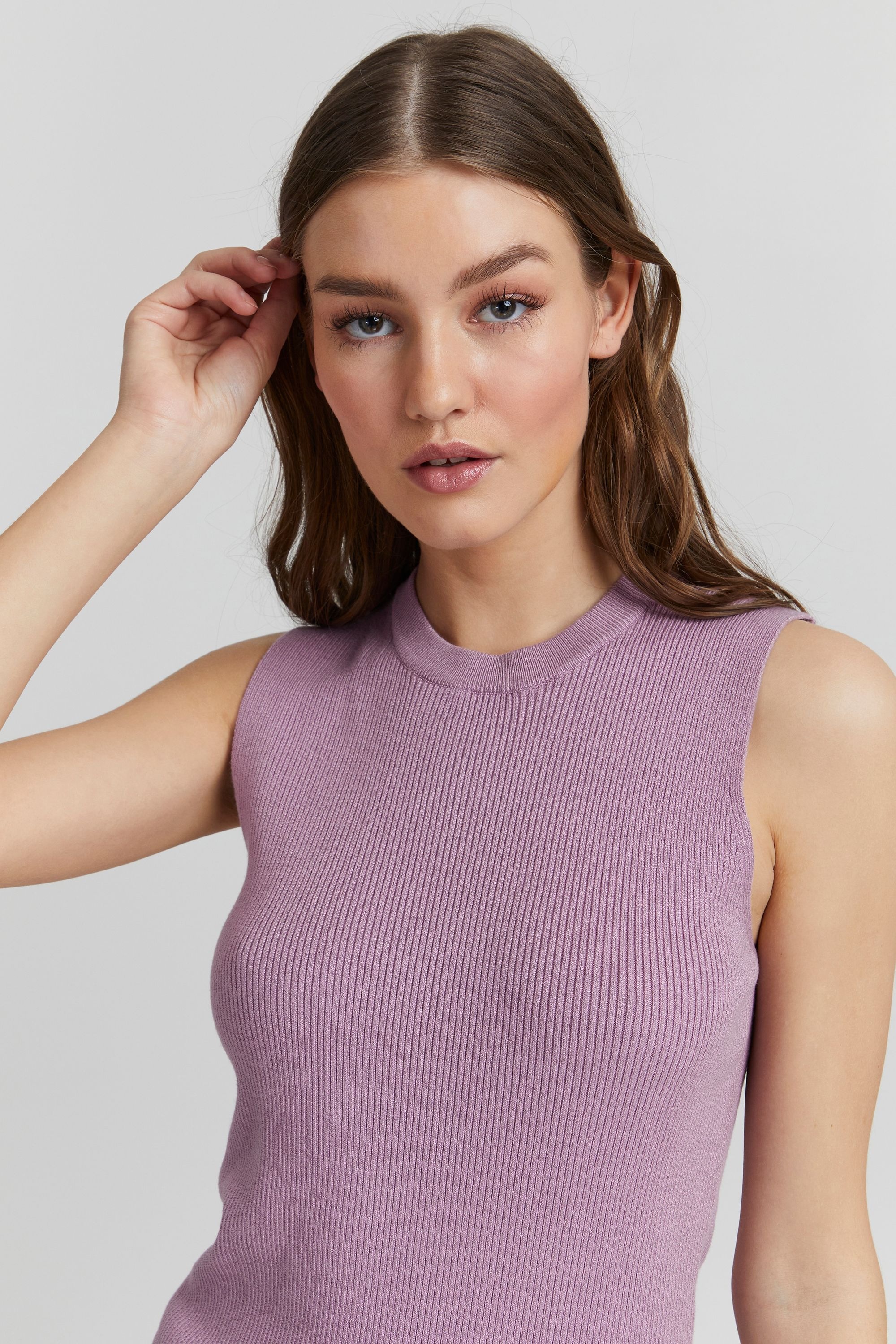 Ichi Rundhalspullover »Strickpullunder IHMarsha«