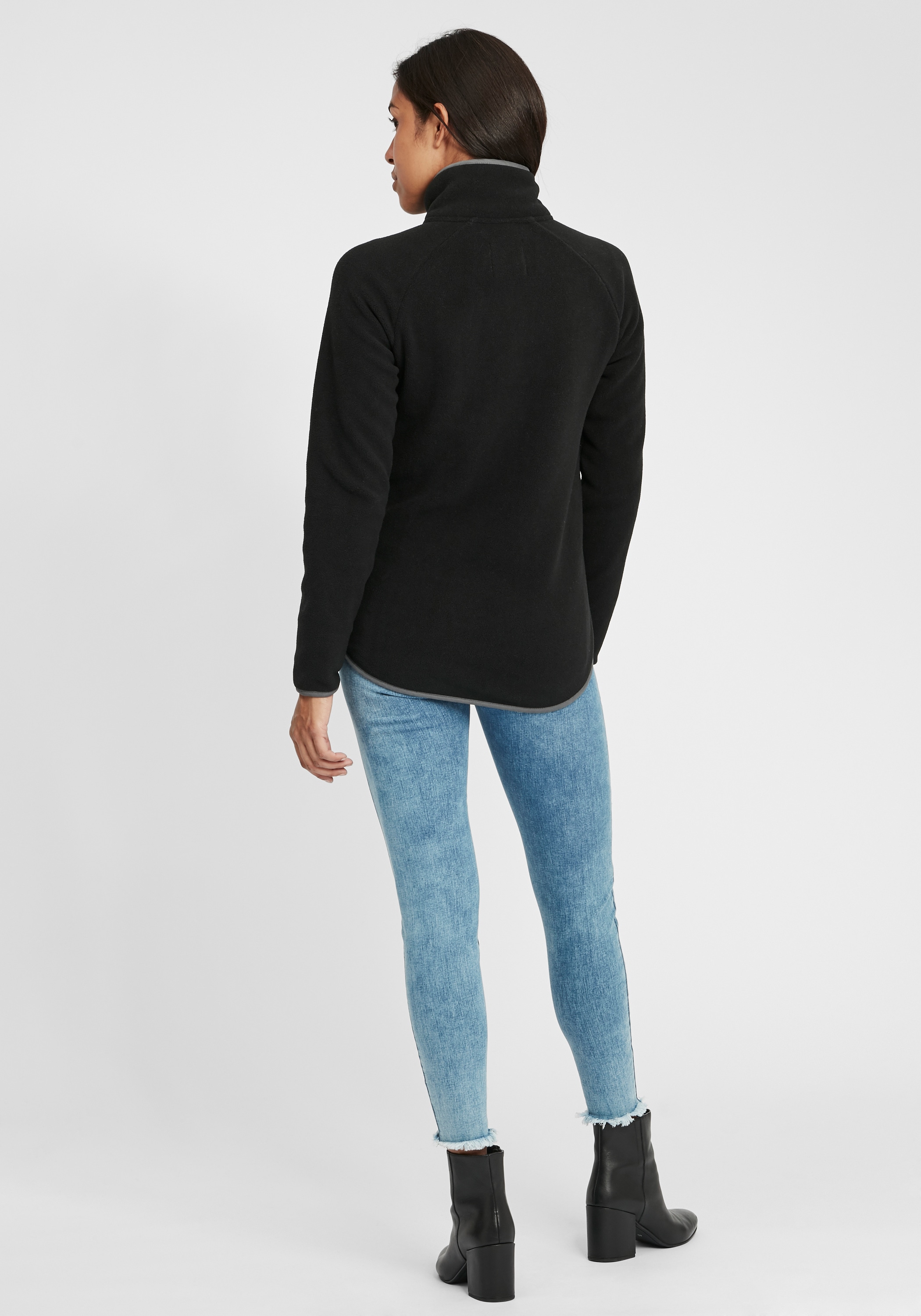 OXMO Kapuzenfleecejacke »Sweatjacke OXMalin«