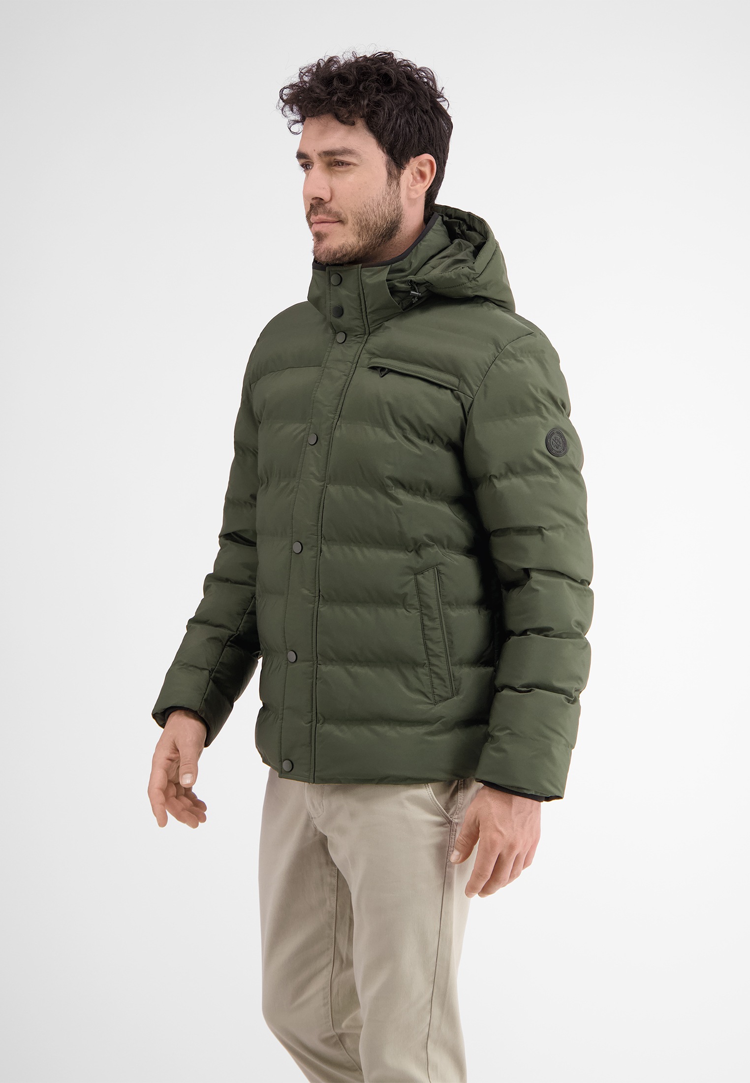 LERROS Steppjacke »LERROS Kapuzenjacke«, mit Kapuze