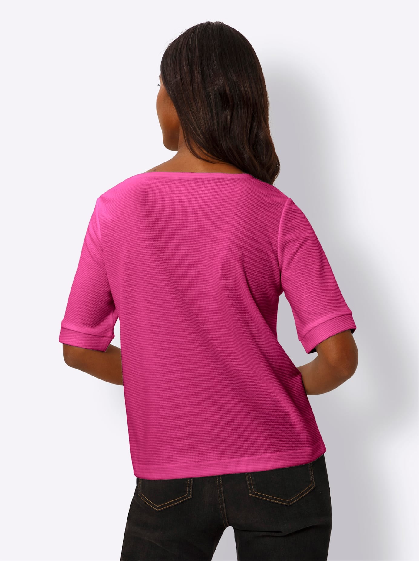 heine Rundhalsshirt »Shirt«, (1 tlg.)