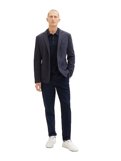 TOM TAILOR Polokragenpullover, mit kurzer Knopfleise am Polokragen