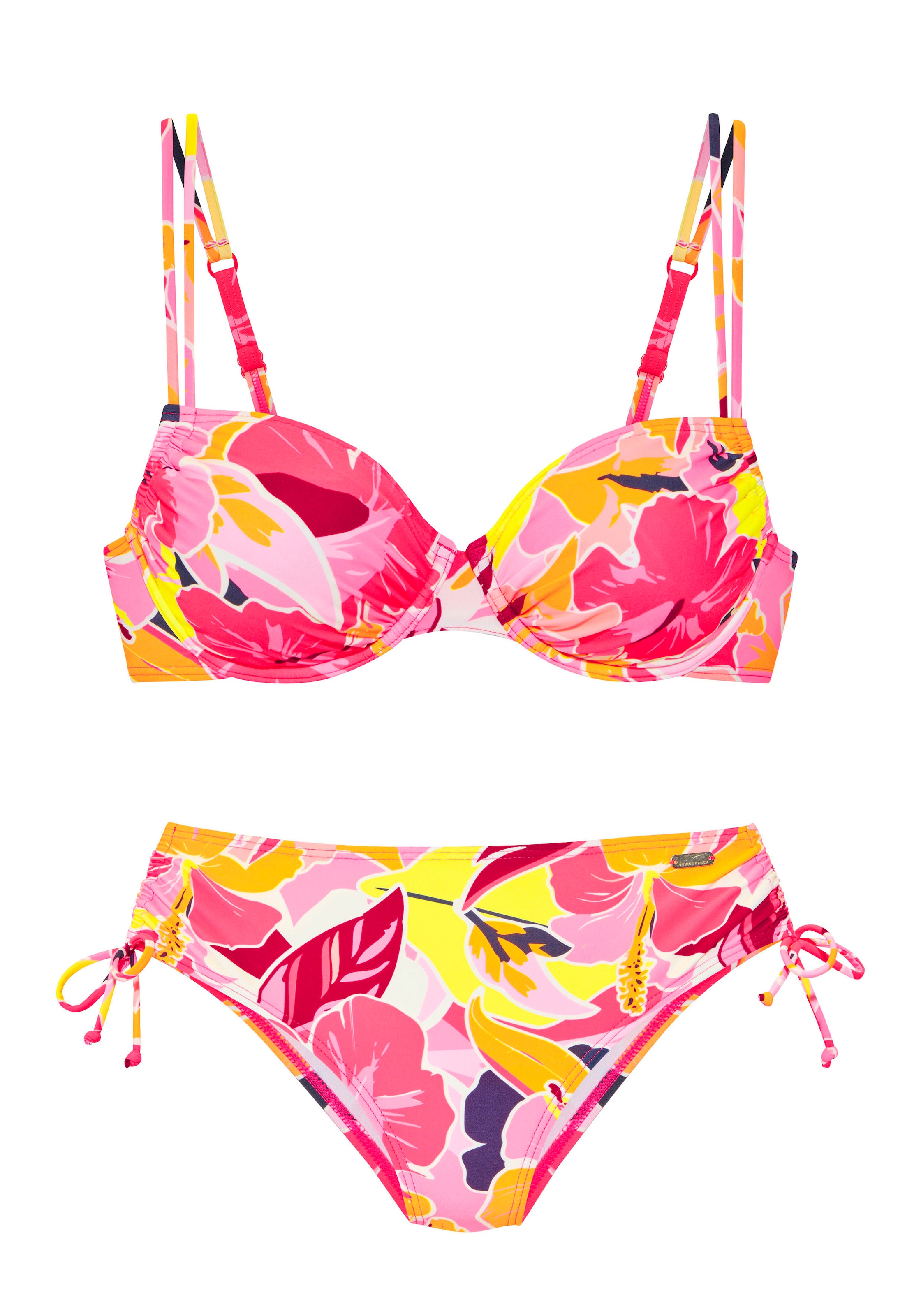 Venice Beach Bügel-Bikini mit floralem Print