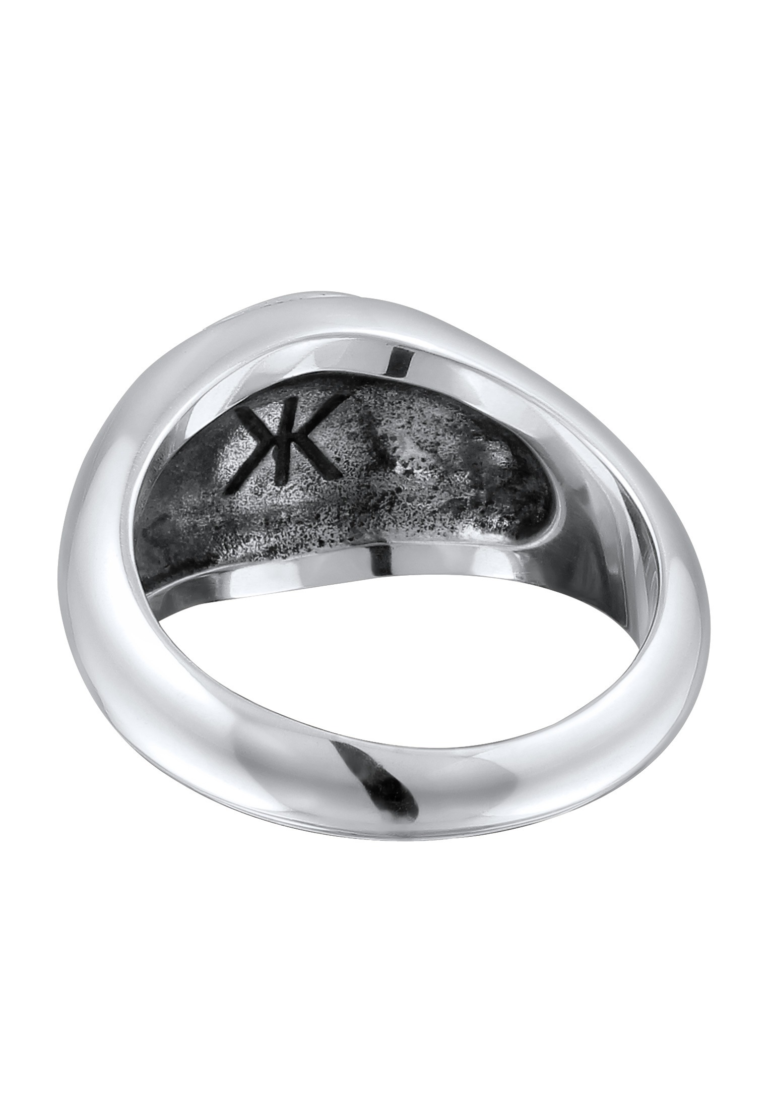 Kuzzoi Siegelring »Ring Siegelring Evil Eye 925 Sterling Silber«