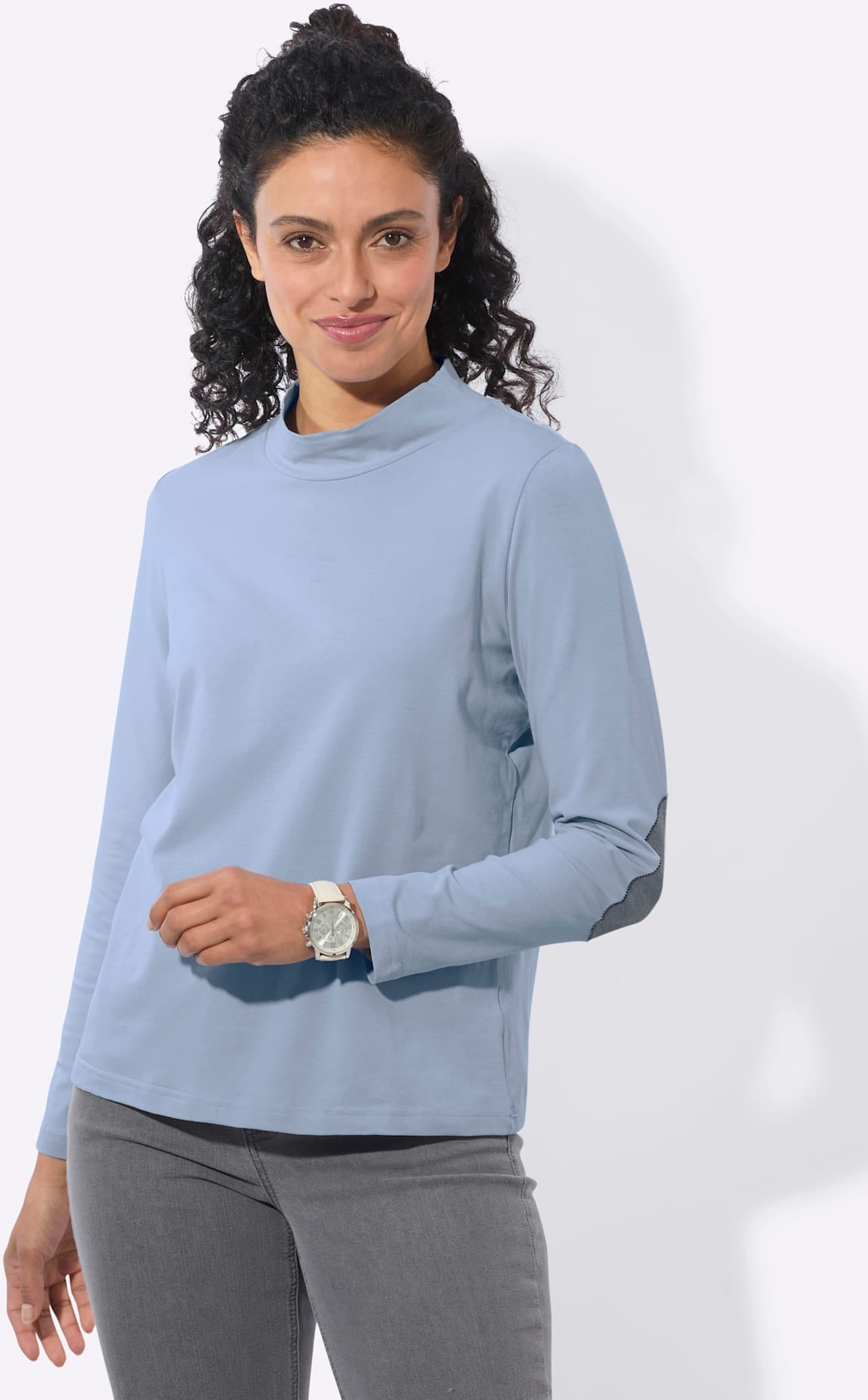Inspirationen Stehkragenshirt »Stehkragen-Shirt« 1