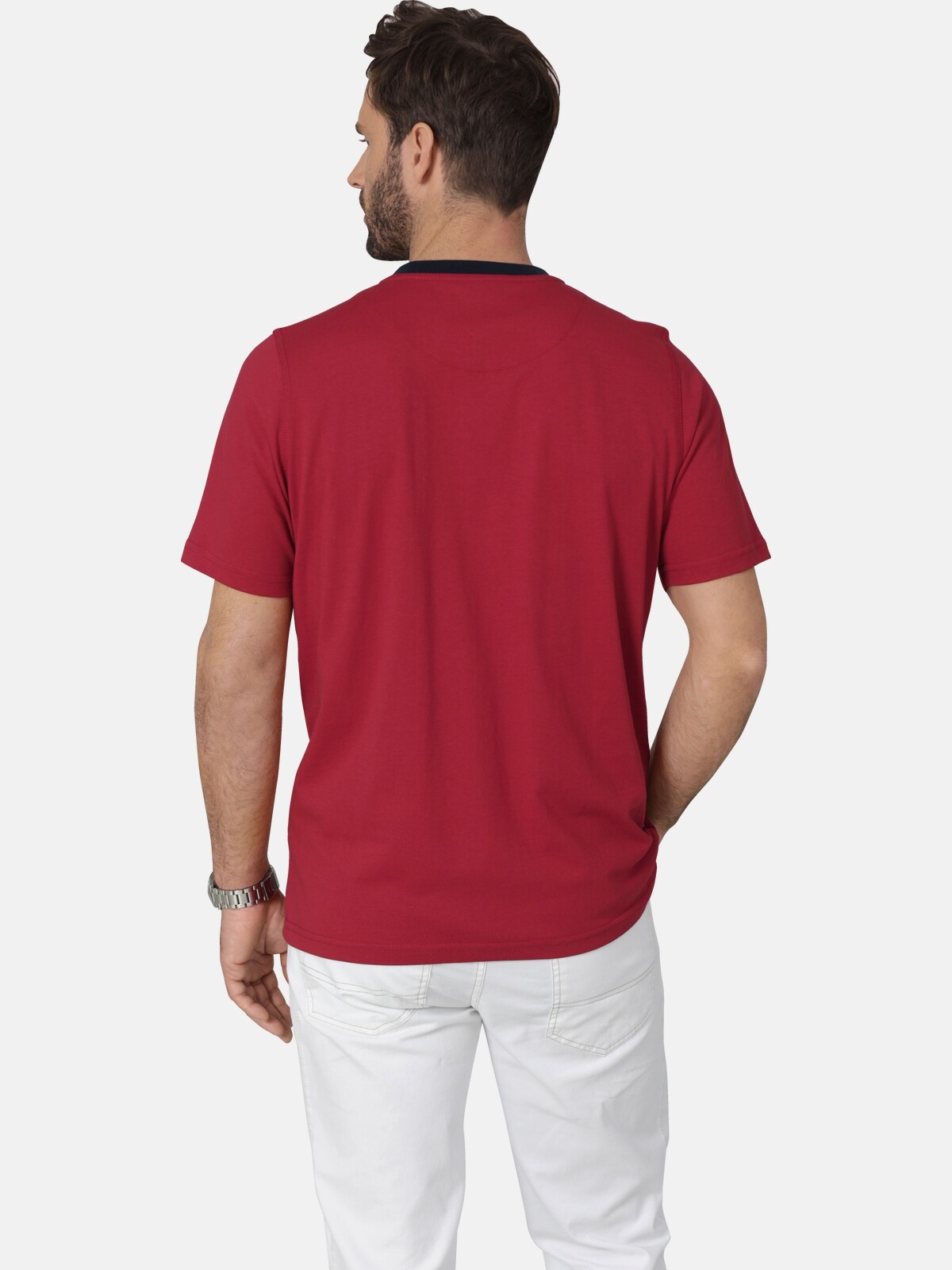 Babista T-Shirt »T-Shirt ROMOLINO«, (1 tlg.), mit eleganten Zierknöpfen