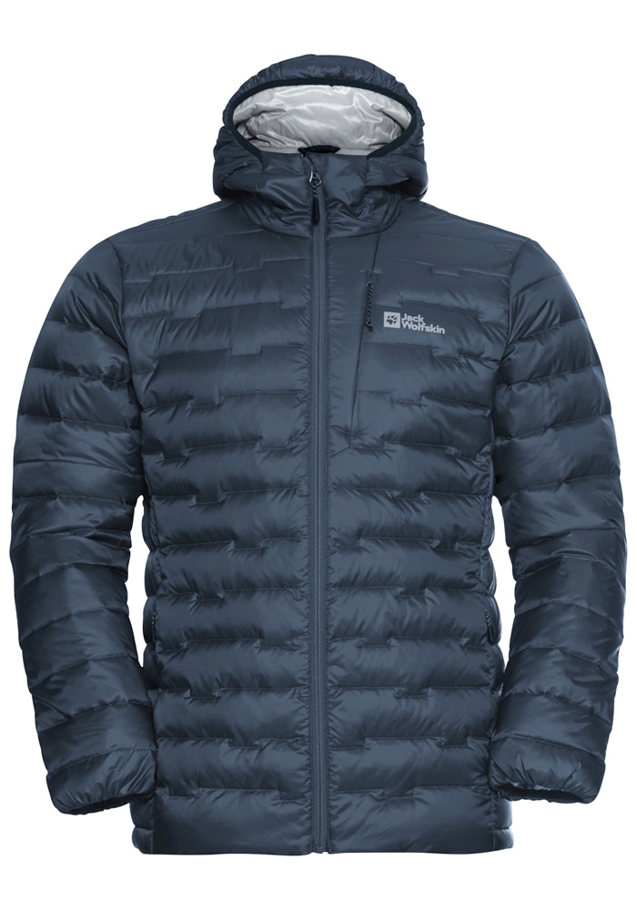 Jack Wolfskin Daunenjacke »PASSAMANI DOWN HOODY M RDS«, mit Kapuze