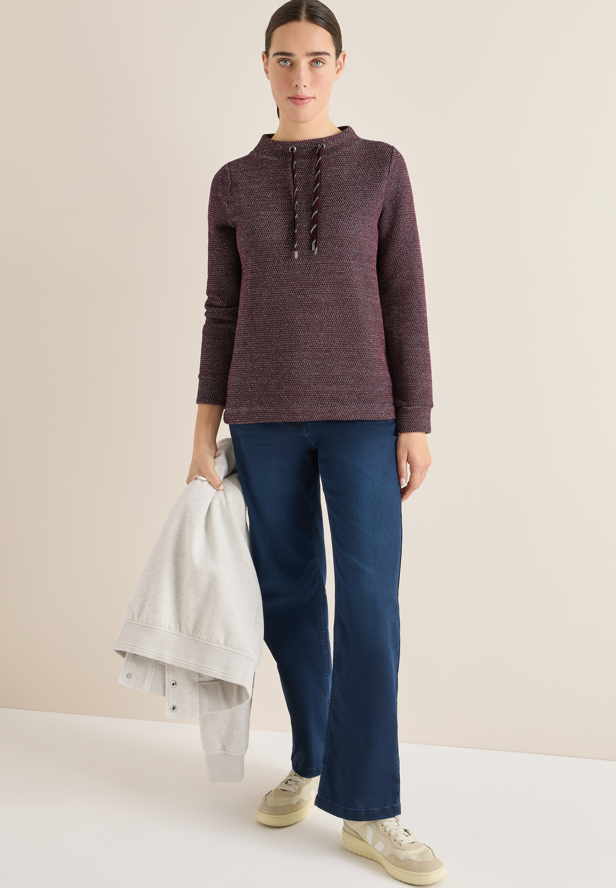 Cecil Sweatshirt , mit Tunnelzug
