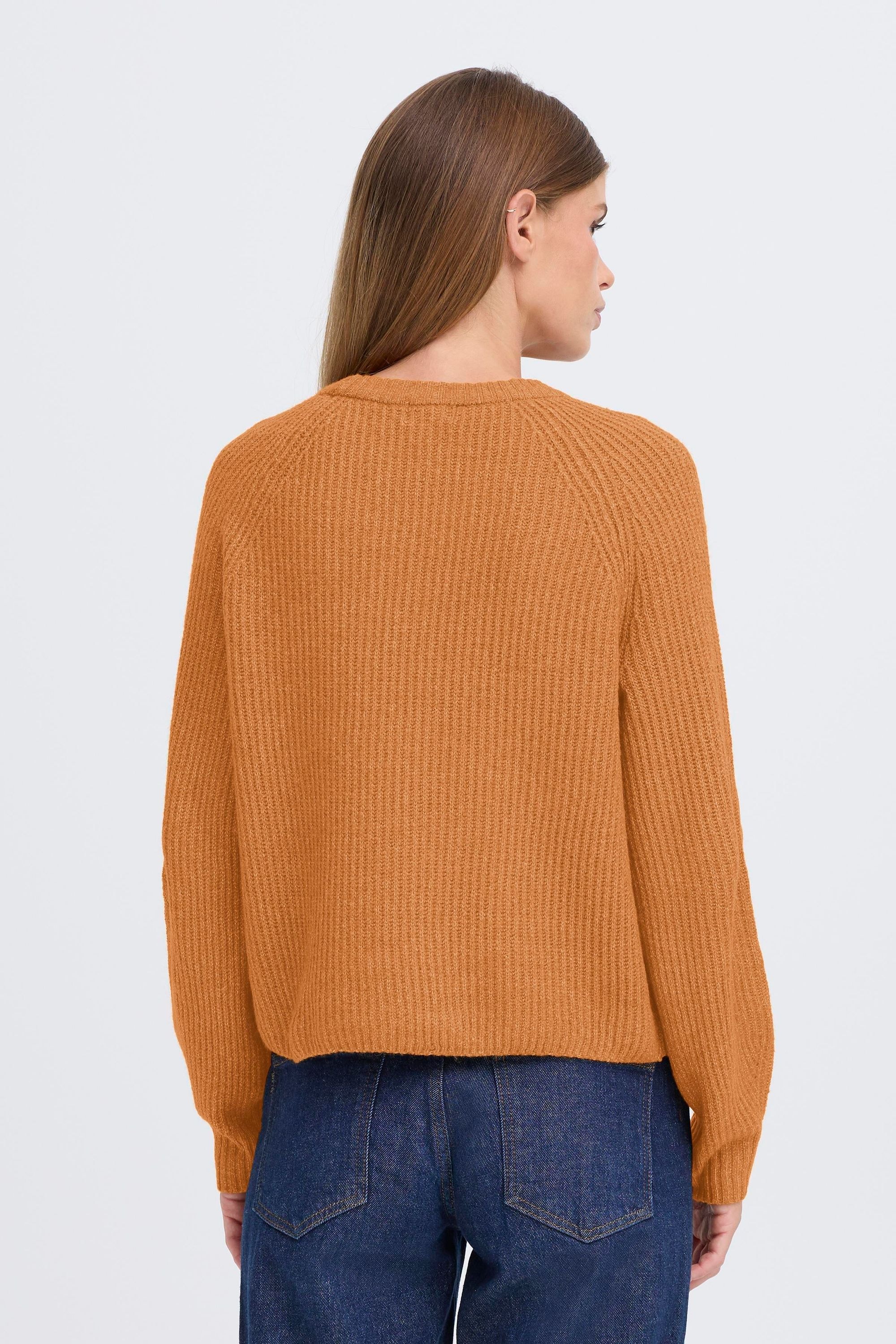 OXMO Strickfleece-Pullover »Strickpullover OXIFANSI«