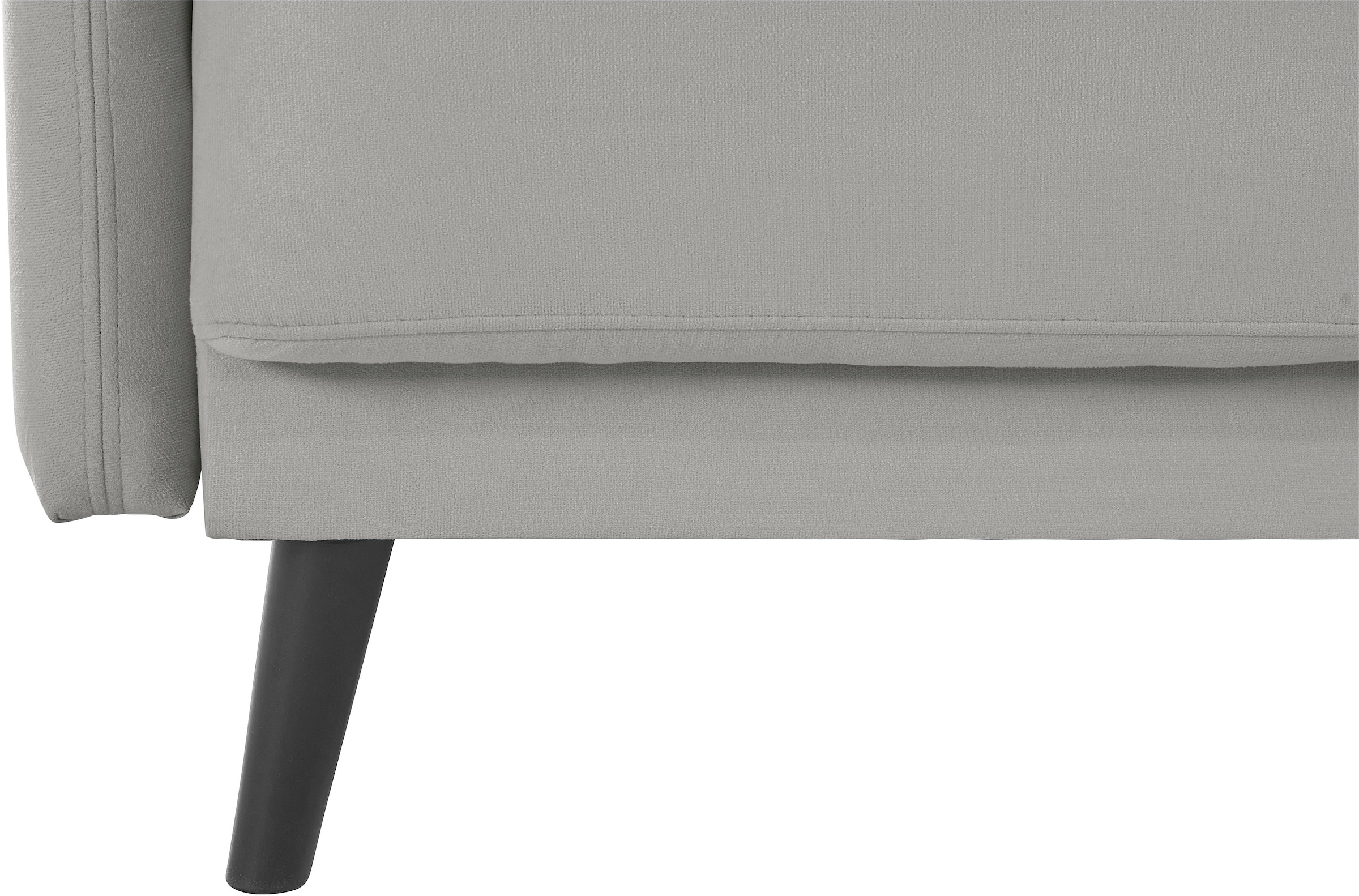 INOSIGN Schlafsofa »Emily«, incl. Bettfunktion und Bettkasten, Seitentache im Armteil, Federkern