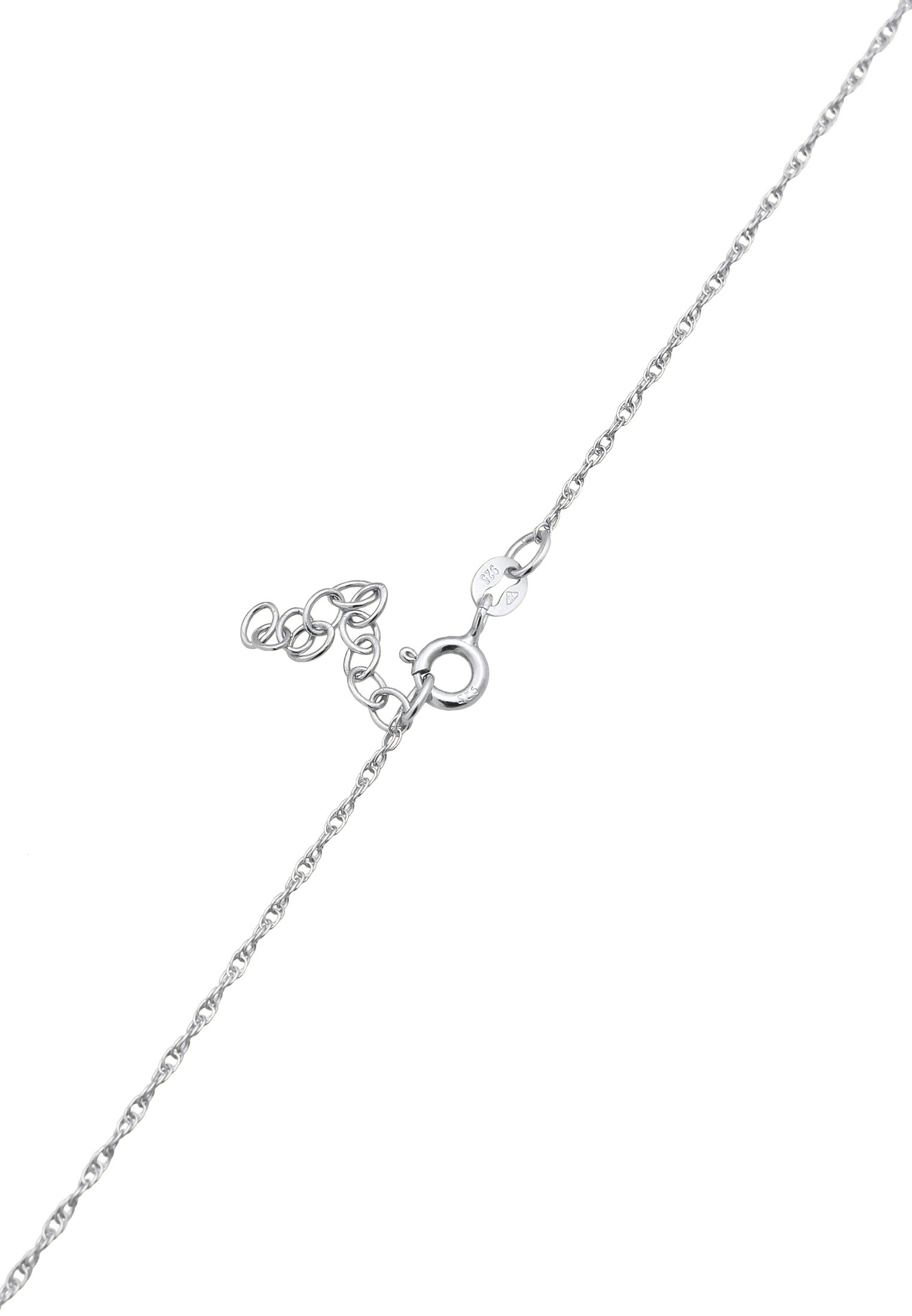 Elli Choker »Halskette Choker Kreuz Gedreht Modern 925 Silber«