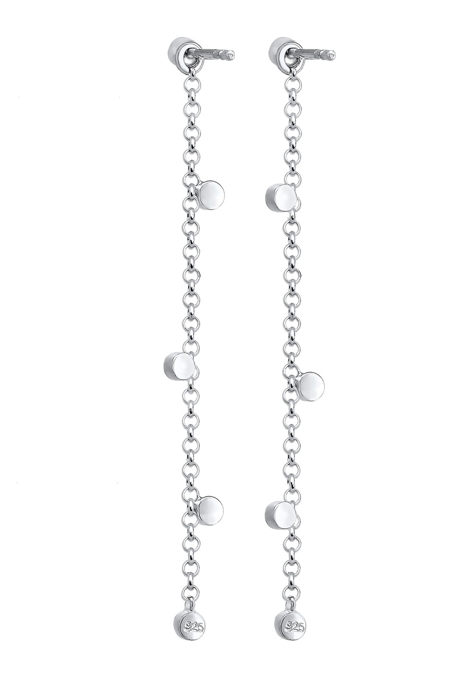 Elli Paar Ohrhänger »Ohrringe Ohrhänger Ketten Design 925 Silber, mit Kristallen von Swarovski®«