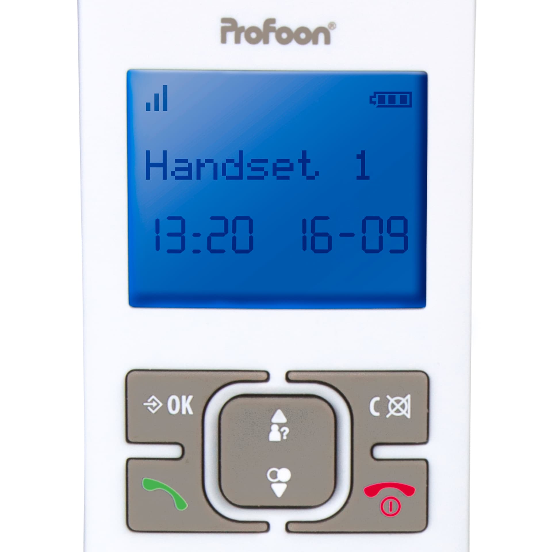 Profoon Schnurloses DECT-Telefon »PDX-8420TE DECT-Telefon mit 2 Mobilteilen«