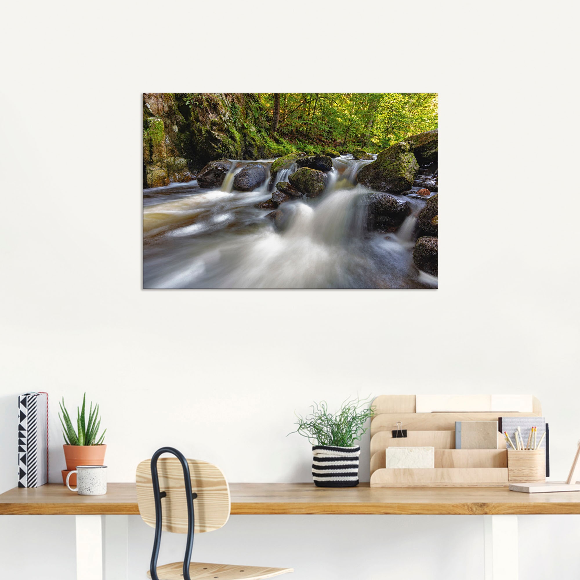 Artland Wandbild »Eilean Donan Castle«, Gewässer, (1 St.), als Alubild, Leinwandbild, Wandaufkleber oder Poster in versch. Größen