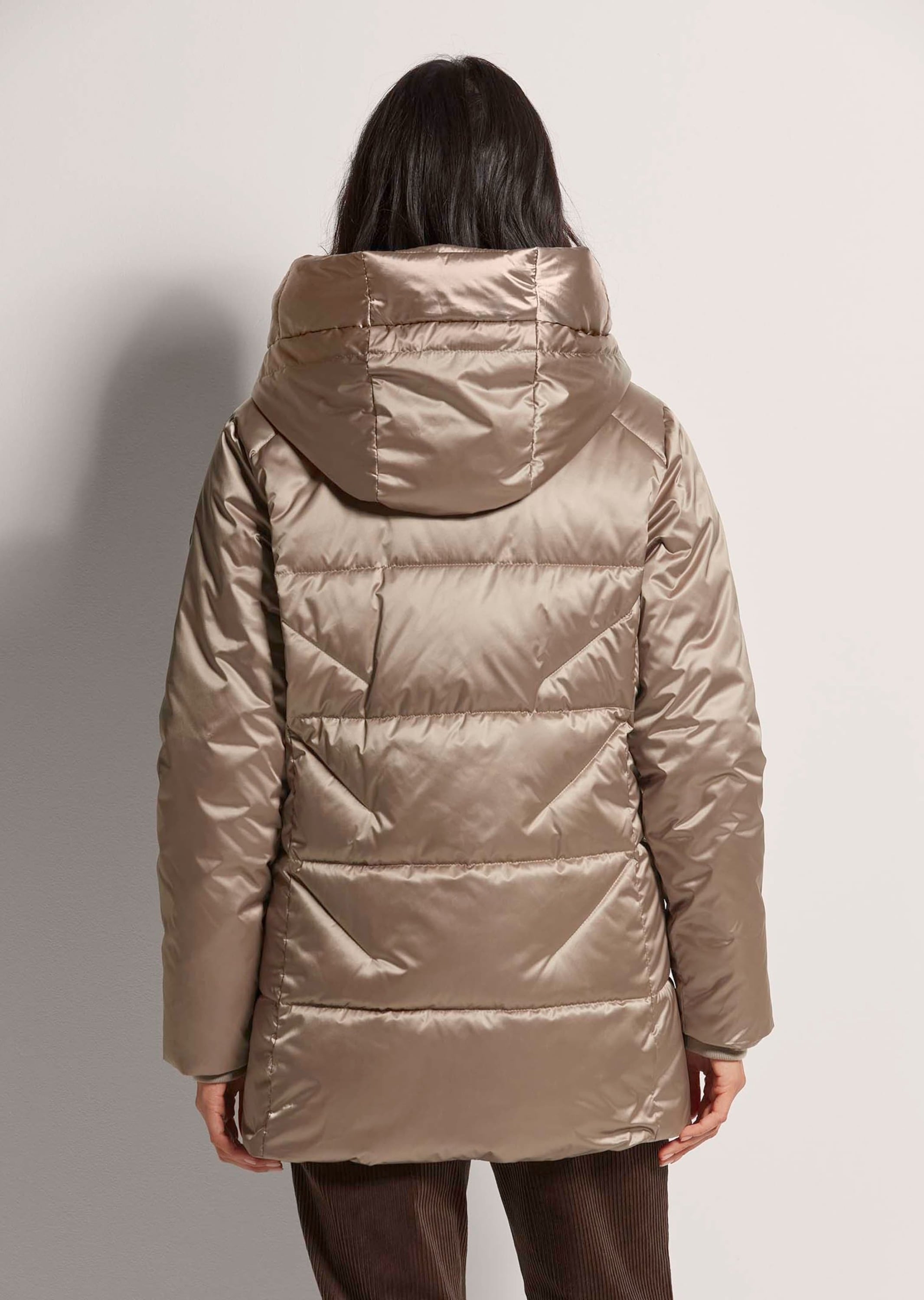 MADELEINE Steppjacke »Steppmantel Wattierte Outdoor-Jacke mit Kapuze, Stepp«