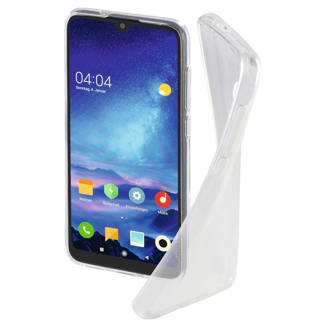 Cover, Hülle für Xiaomi Redmi 7, Transparent »Smartphone-Cover...