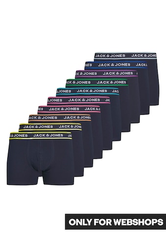 Boxershorts »JACLIME SOLID TRUNKS 10 PACK«, (Packung, 10 St.)