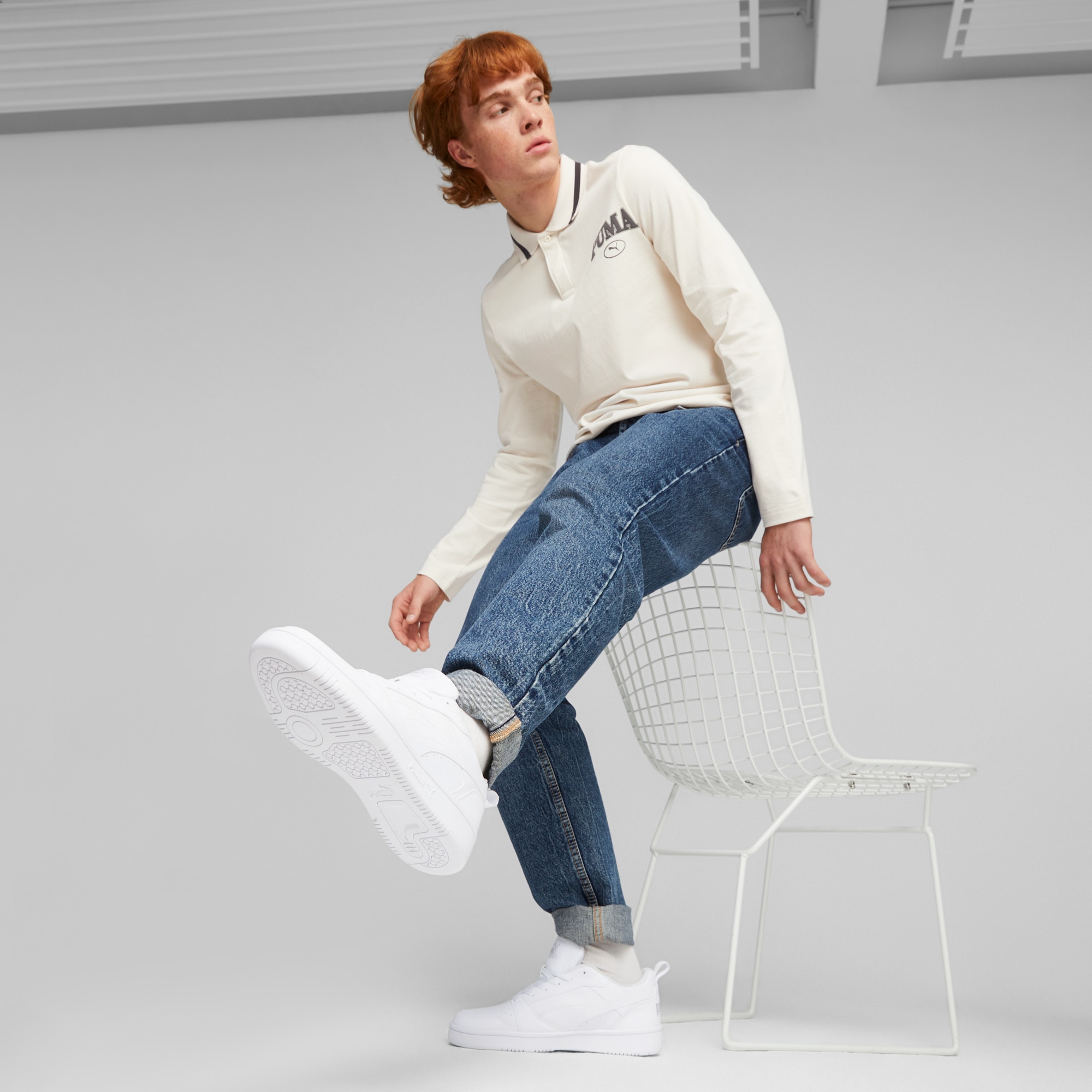 PUMA Sneaker »REBOUND V6 LOW«