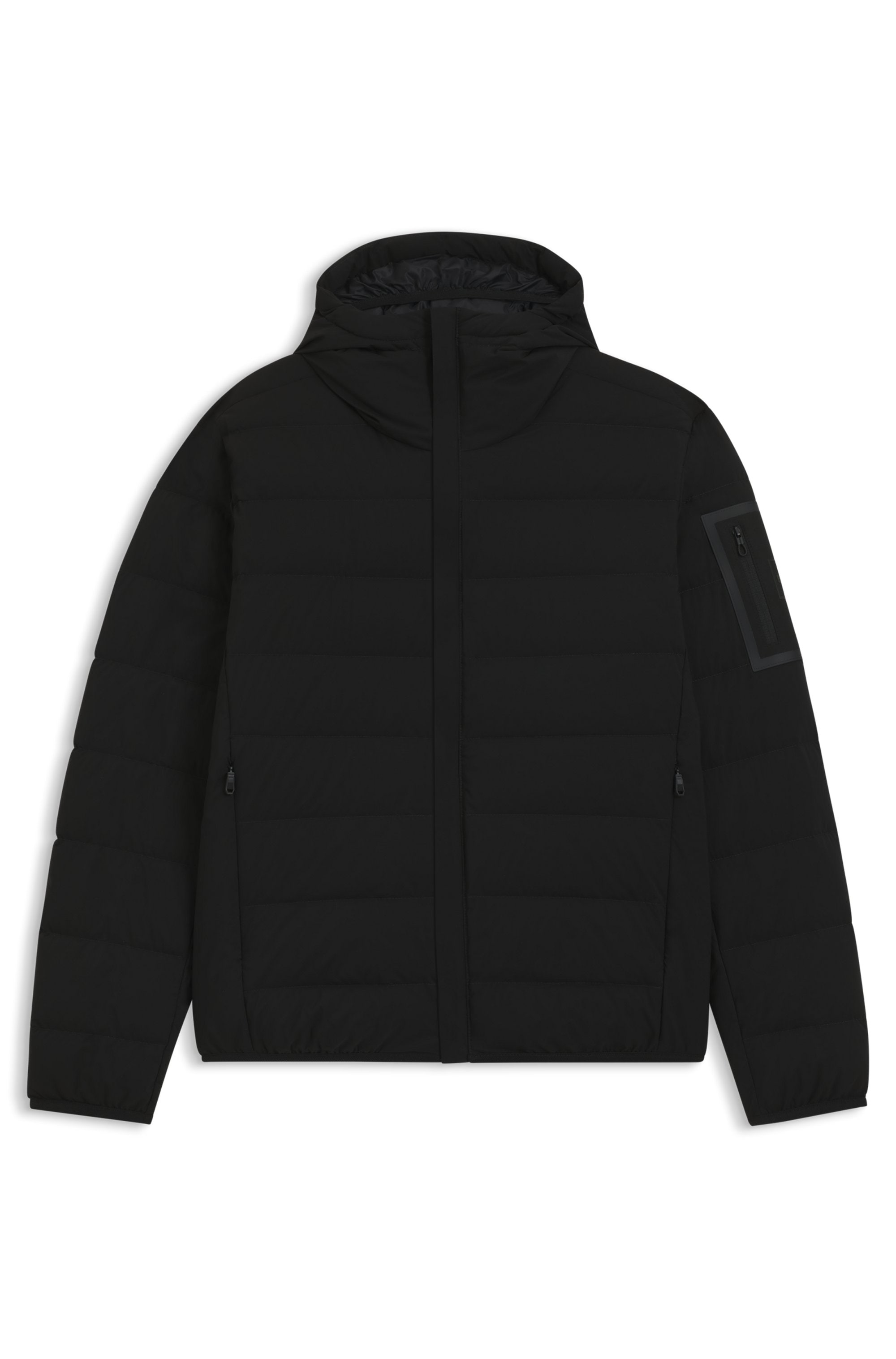 BOSS GREEN Steppjacke »OW Riplite JT HD« mit Kapuze abenehmbare Kapuze wasserabweisend regular fit, 4-Wege Stretch