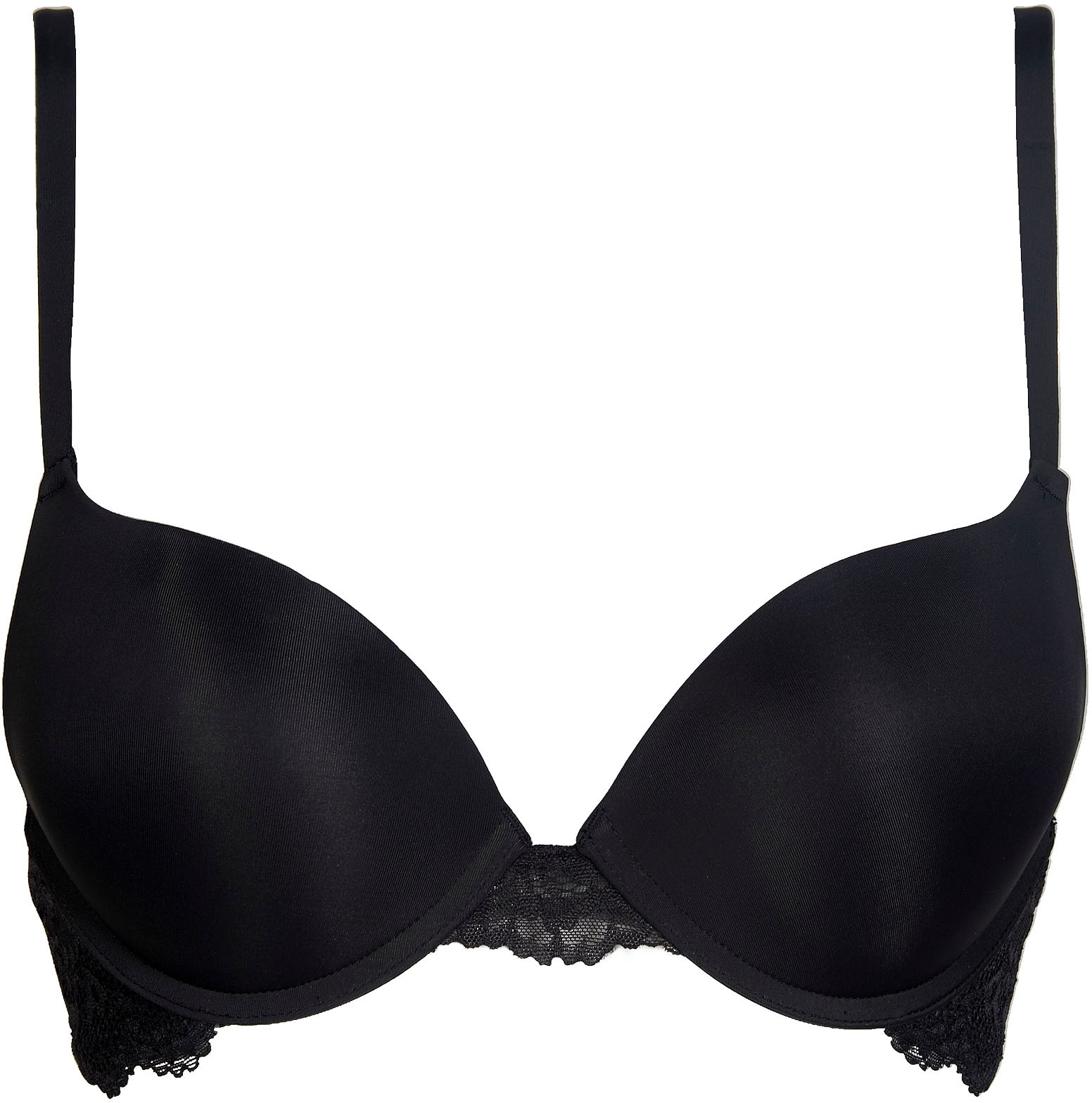 After Eden Push-up-BH »TESS« mit Schale, mit Bügel, mit Spitze, breite Träger, feminin, bequem