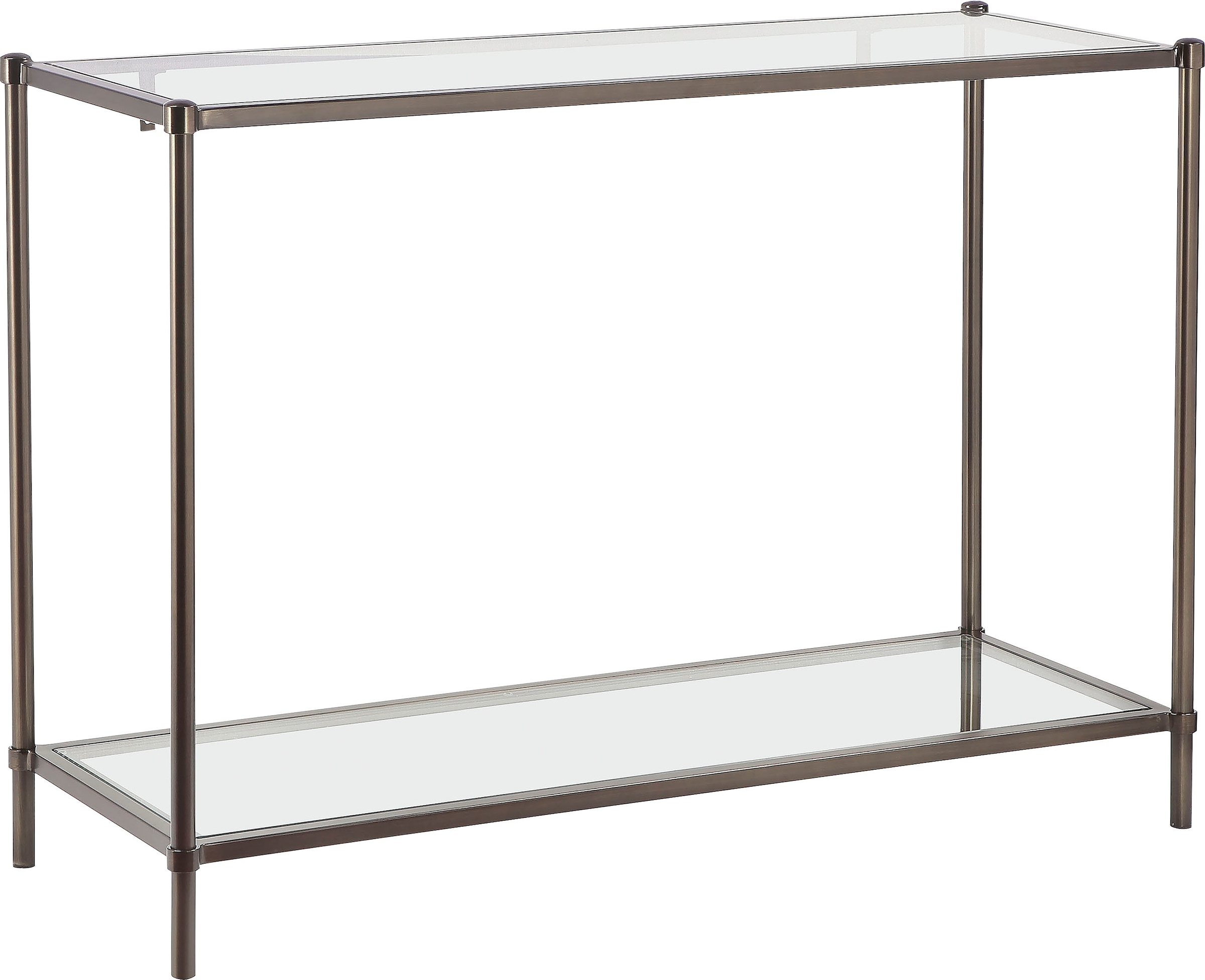 GMK Collection Konsole »Lieke«, Metallgestell, Glasplatte als Oberboden und Einlegeboden, Breite 110cm