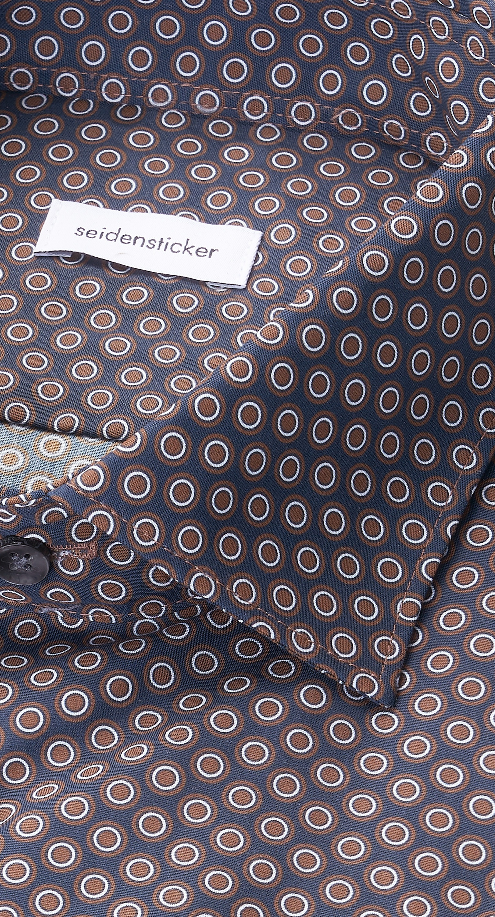 seidensticker Businesshemd »Schwarze Rose« Slim 1/1 Kentkragen Druck