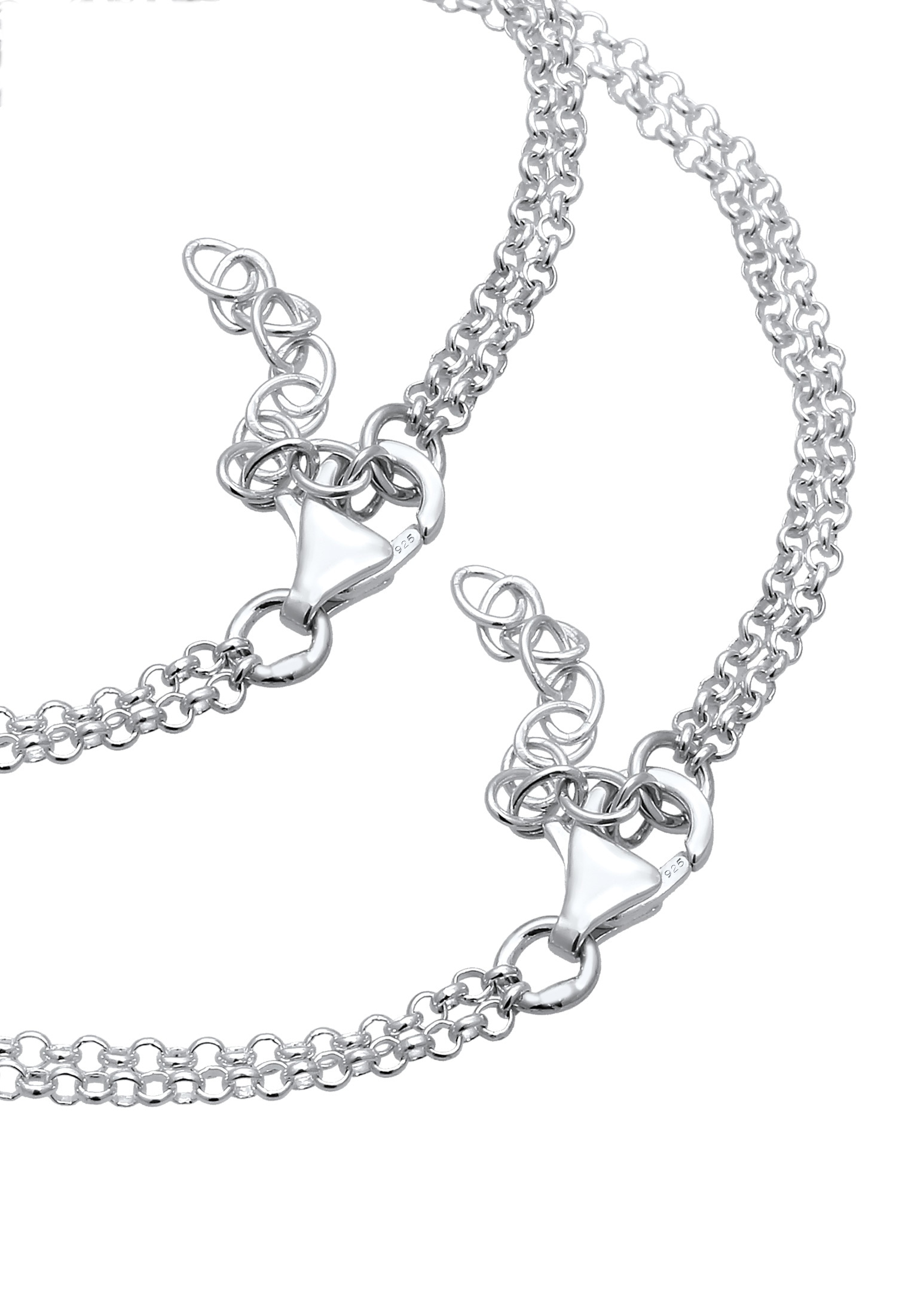 Elli Armketten Set »Armband Set Armband Mutter & Tochter Unendlichkeit 925 Sterling Silber«