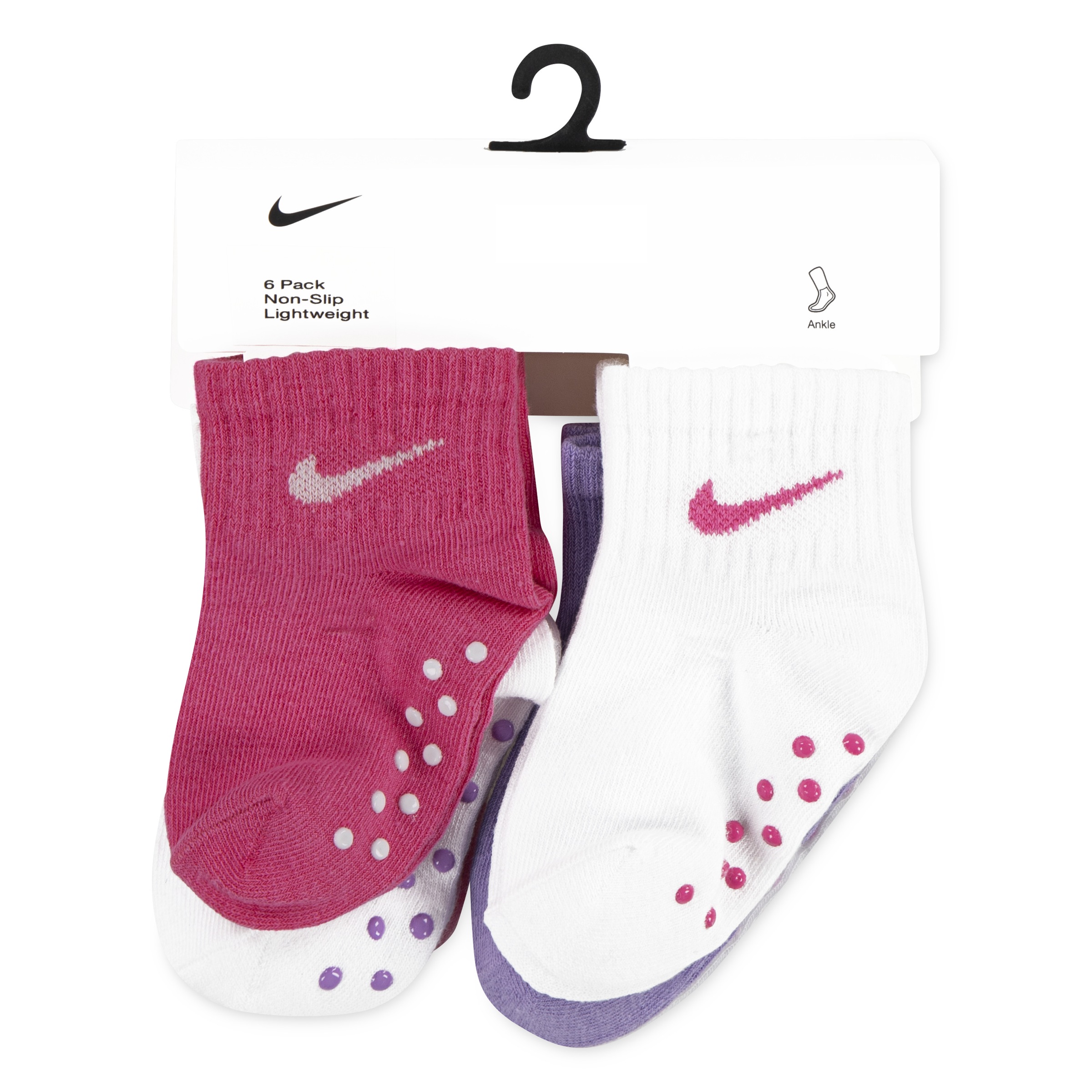 Nike Sportswear ABS-Socken »POP COLOR GRIPPER INFANT/TODDLER AN« Set, 6 Stk. tlg. für Babys, im 6er-Set