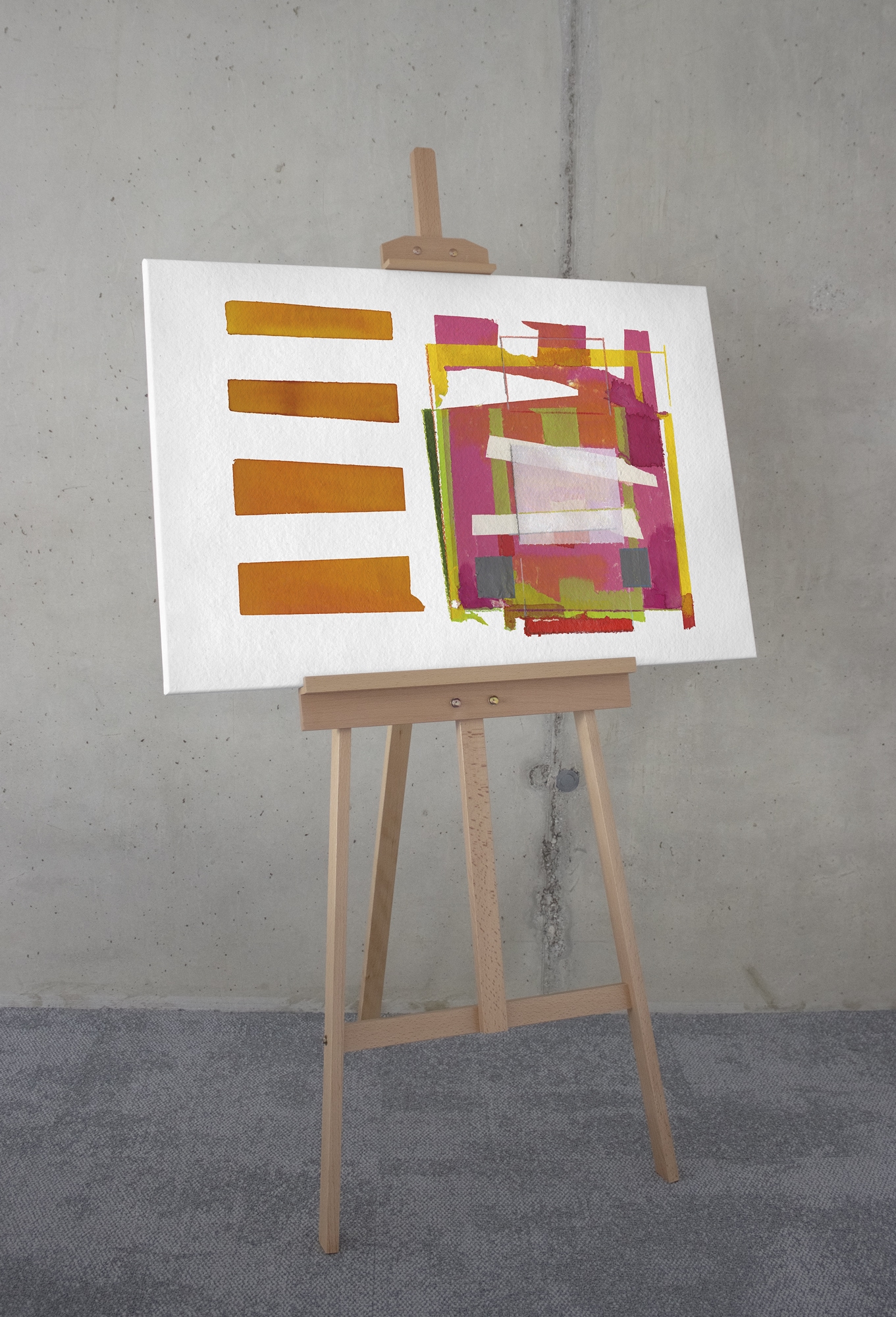 Komar Leinwandbild »Medicine - Größe 60 x 90 cm«, Natur, (1 St.), Keilrahmenbild mi Echtholzrahmen
