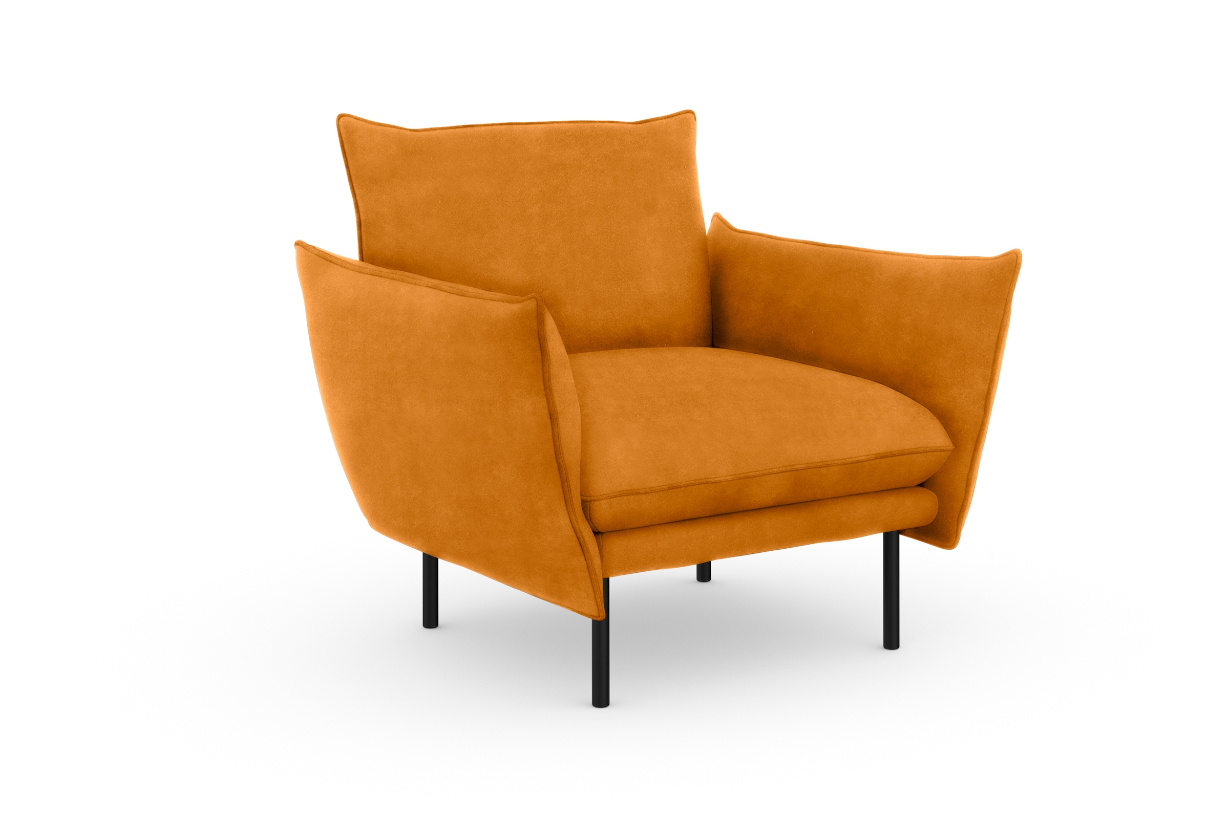 andas Sessel »Stine Cocktailsessel«, Besonderes Design durch Kissenoptik und Keder, by Morten Georgsen