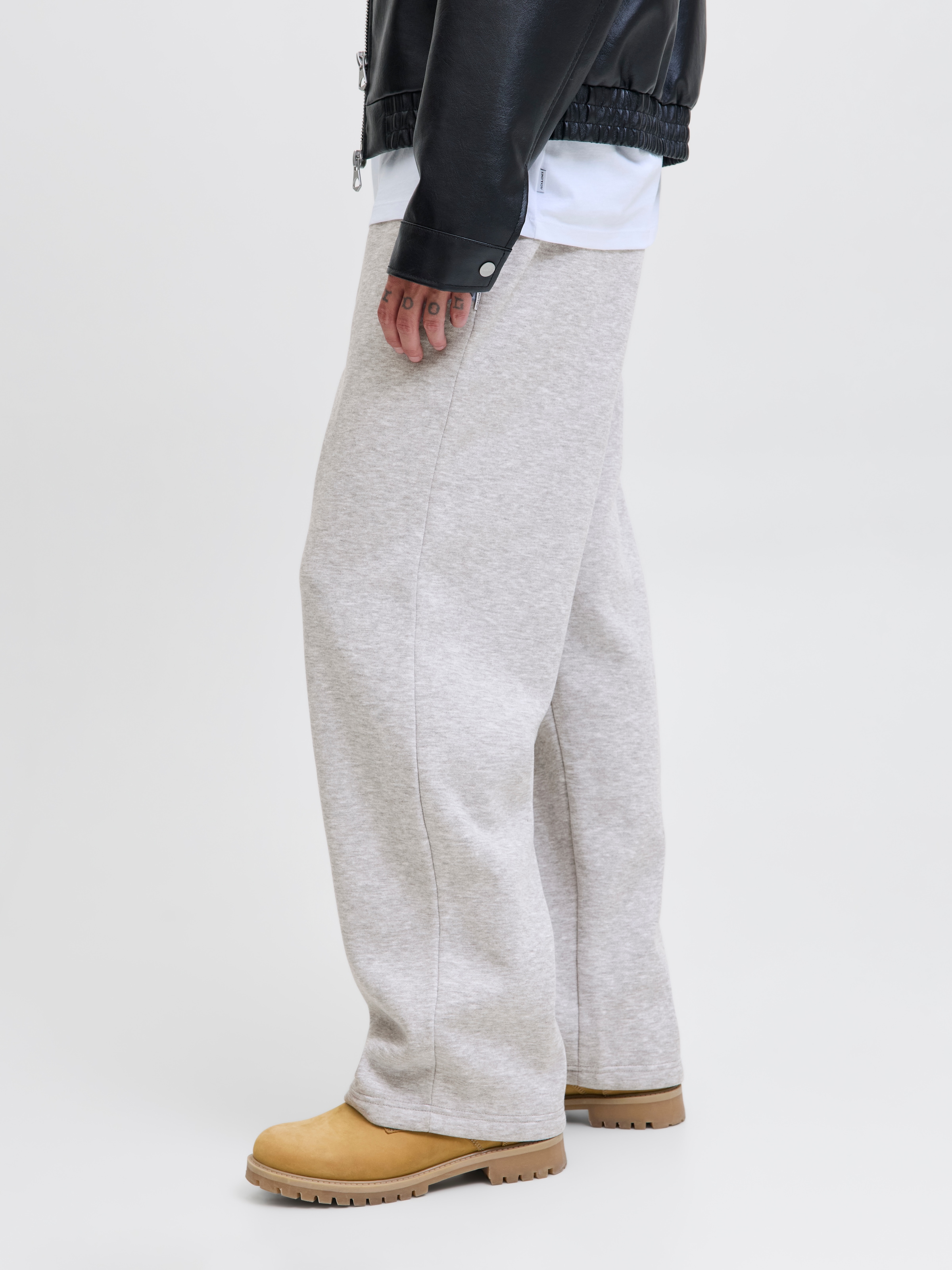 Jack & Jones Sweathose »JPSTBILL BRADLEY SWEAT PANT«  Materialmix, weit