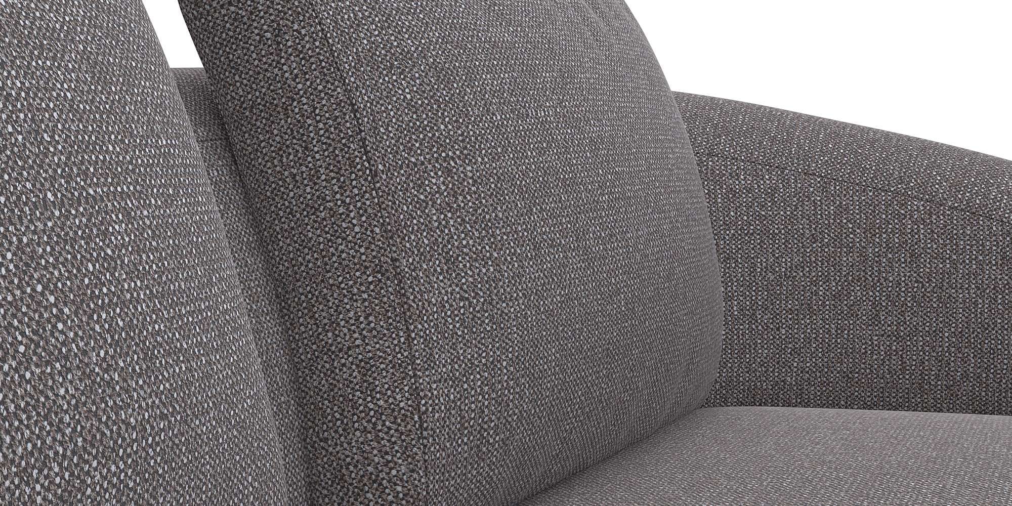 FLEXLUX Wohnlandschaft »Torino, rund, L-Form, Sofa-Ecke mit Recamiere, Longchair-Sofa«, Modernes, organisches Sofa-Design, Kaltschaum, Wellenunterfederung