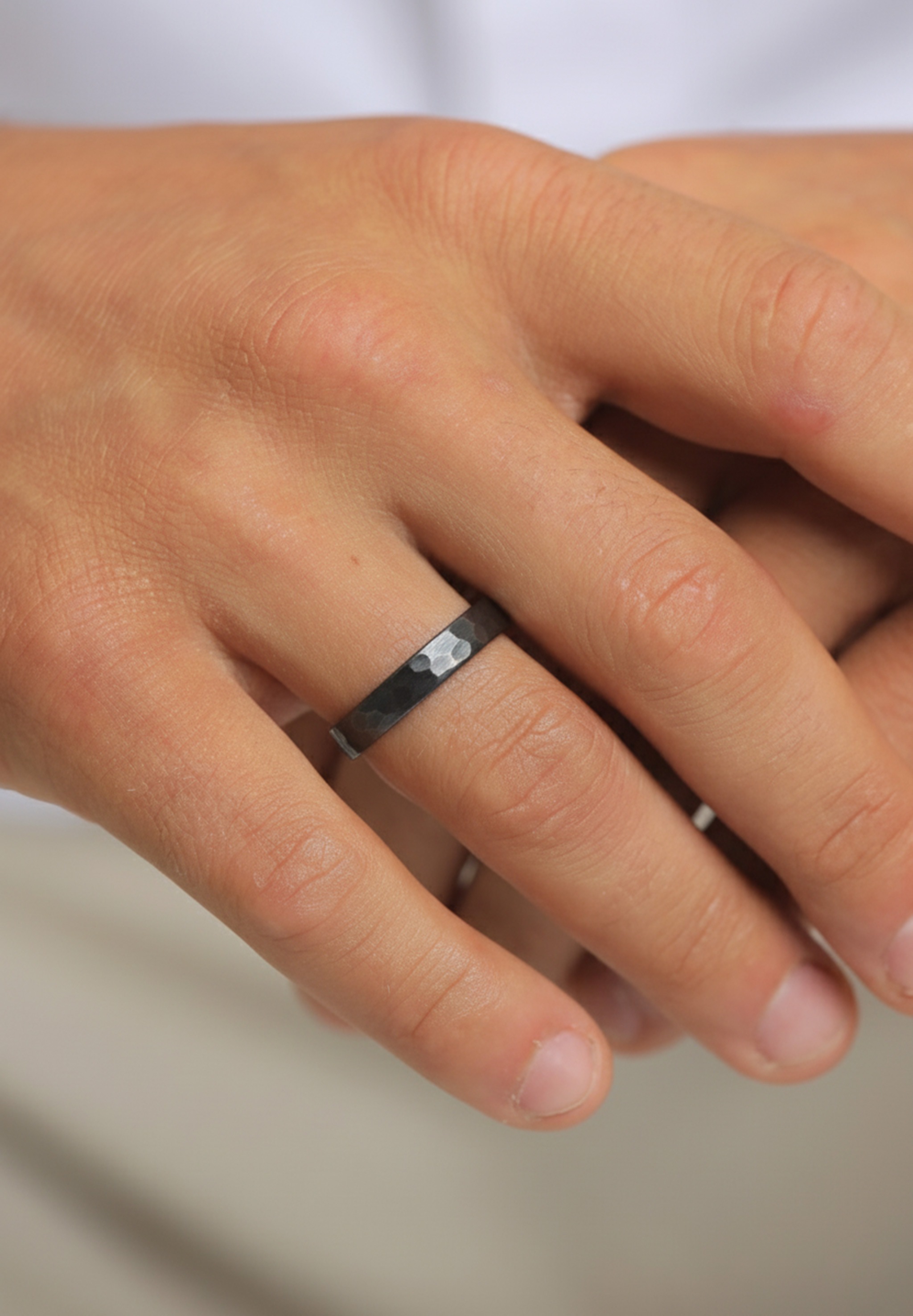 Kuzzoi Silberring »Ring Bandring Herrenring Freundschaftsring 925 Silber«