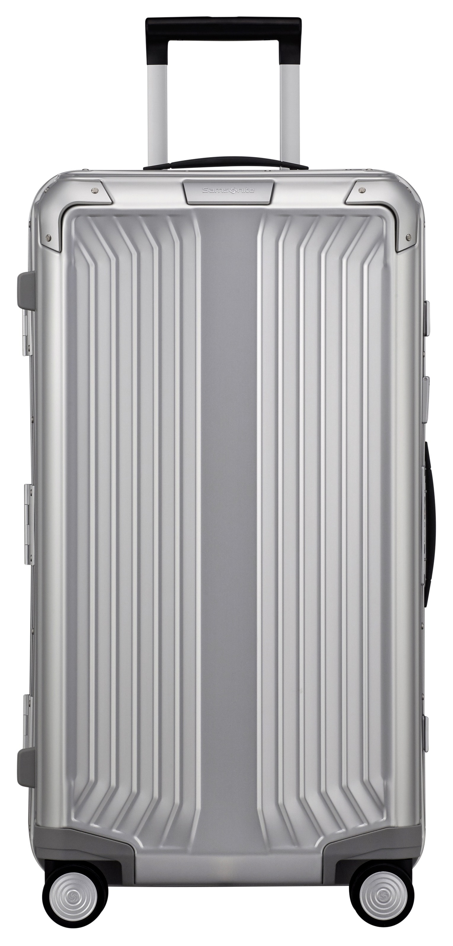Samsonite Hartschalen-Trolley »LITE-BOX ALU TRUNK, verschiedene Größen und Farben«, 4 Rollen, Koffer groß Aufgabegepäck Reisegepäck TSA-Schloss