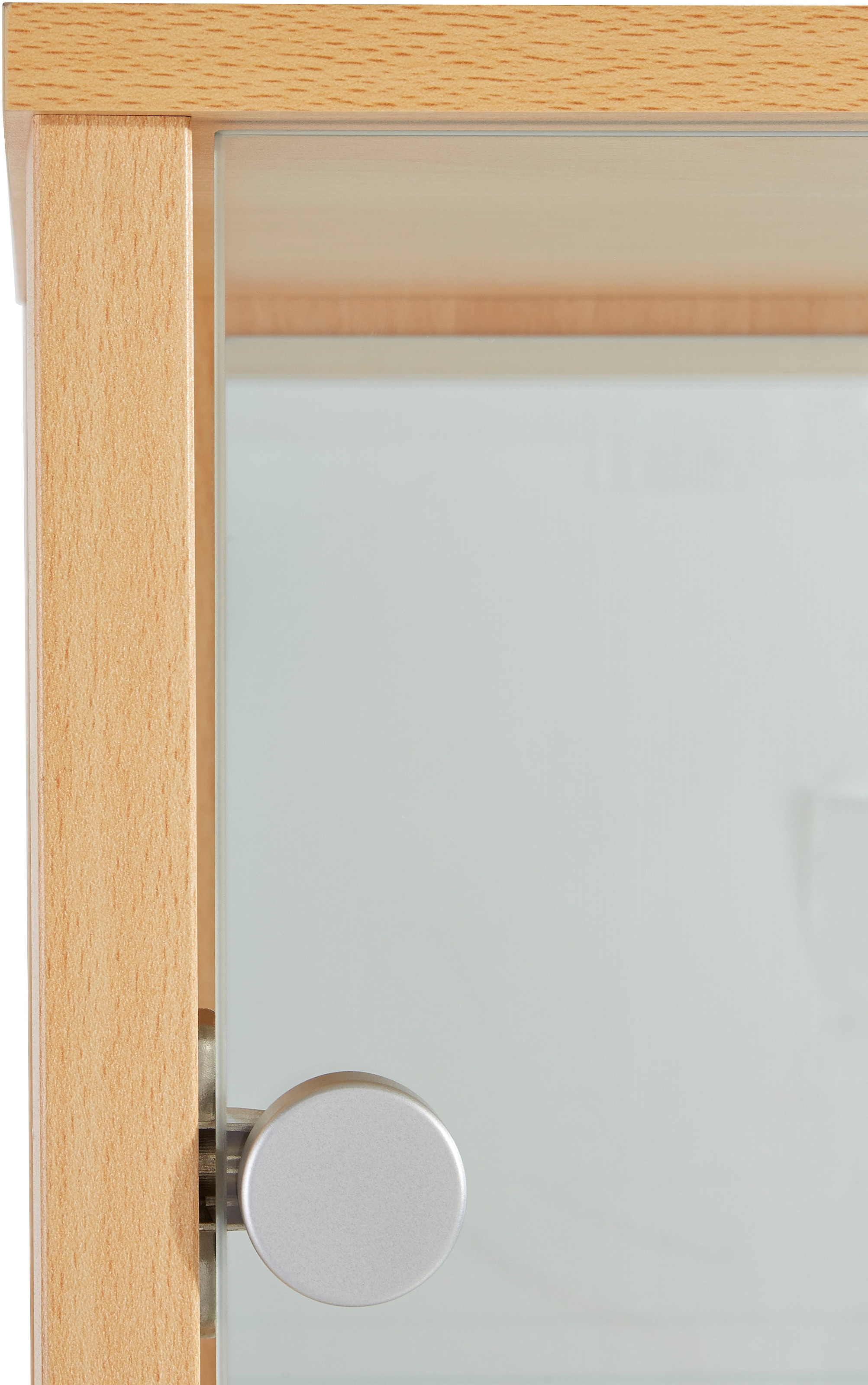fif möbel Vitrine »OPTIMA«, Standvitrine, Vitrinenschrank, Glasvitrine, Sammlervitrine, LED