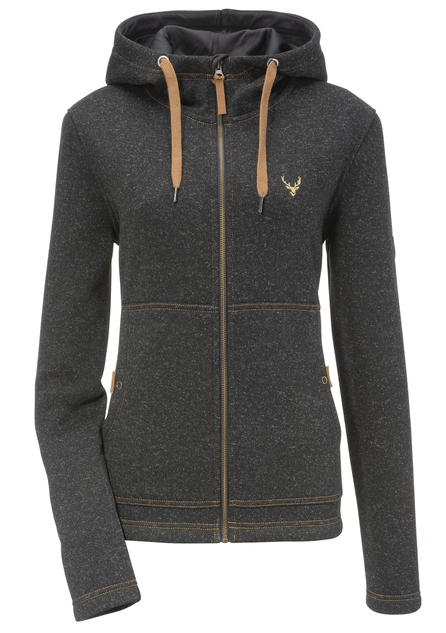 Trachtenjacke, mit Kapuze, Damen, mit Kapuze und Kordel