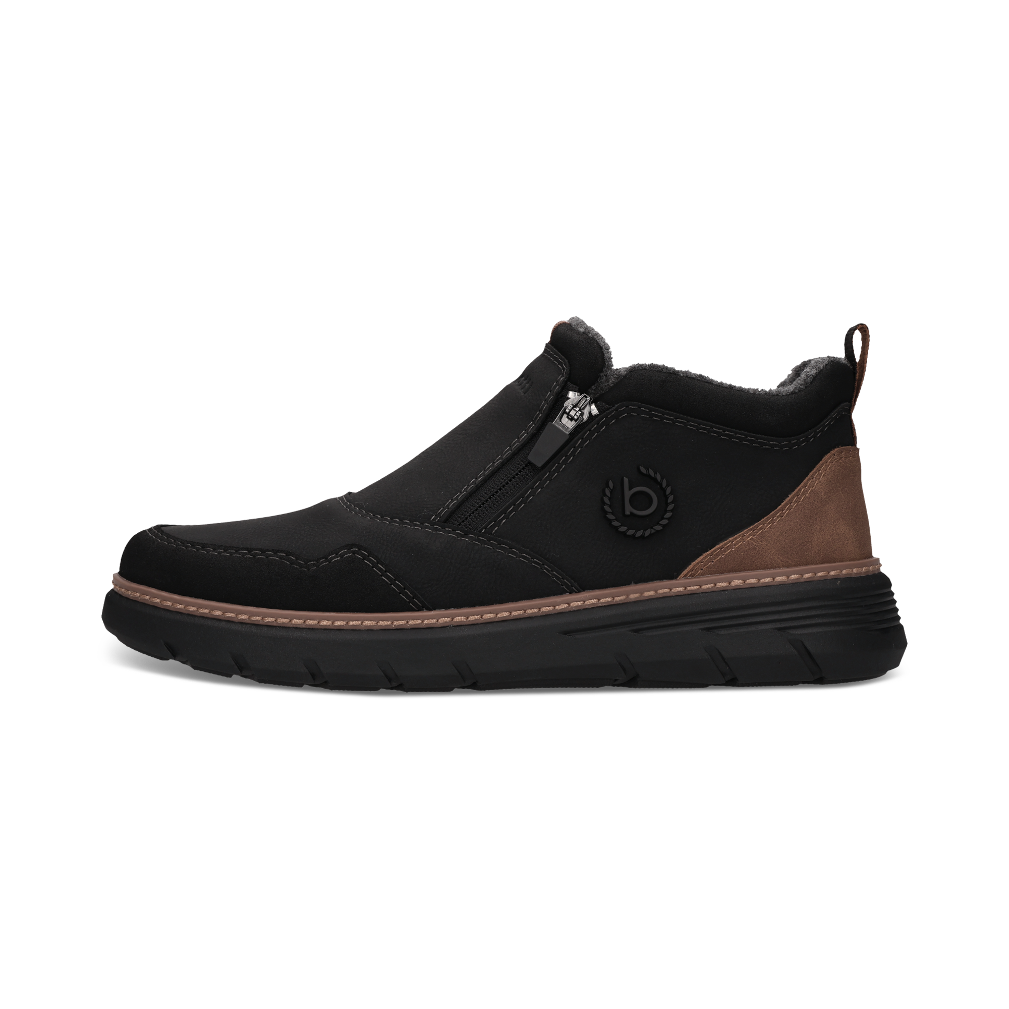 bugatti  Stiefelette, Boots, High-Top-Sneaker mit Reißverschluss