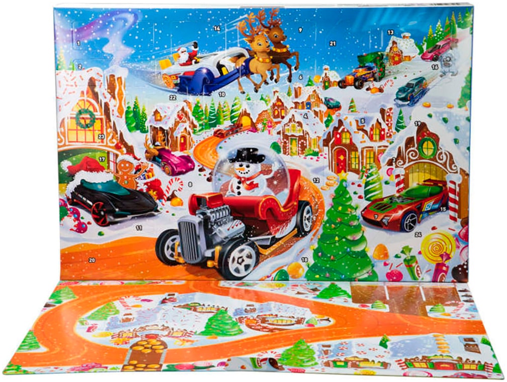 Hot Wheels Spielzeug-Adventskalender »Hot Wheels«, ab 3 Jahren