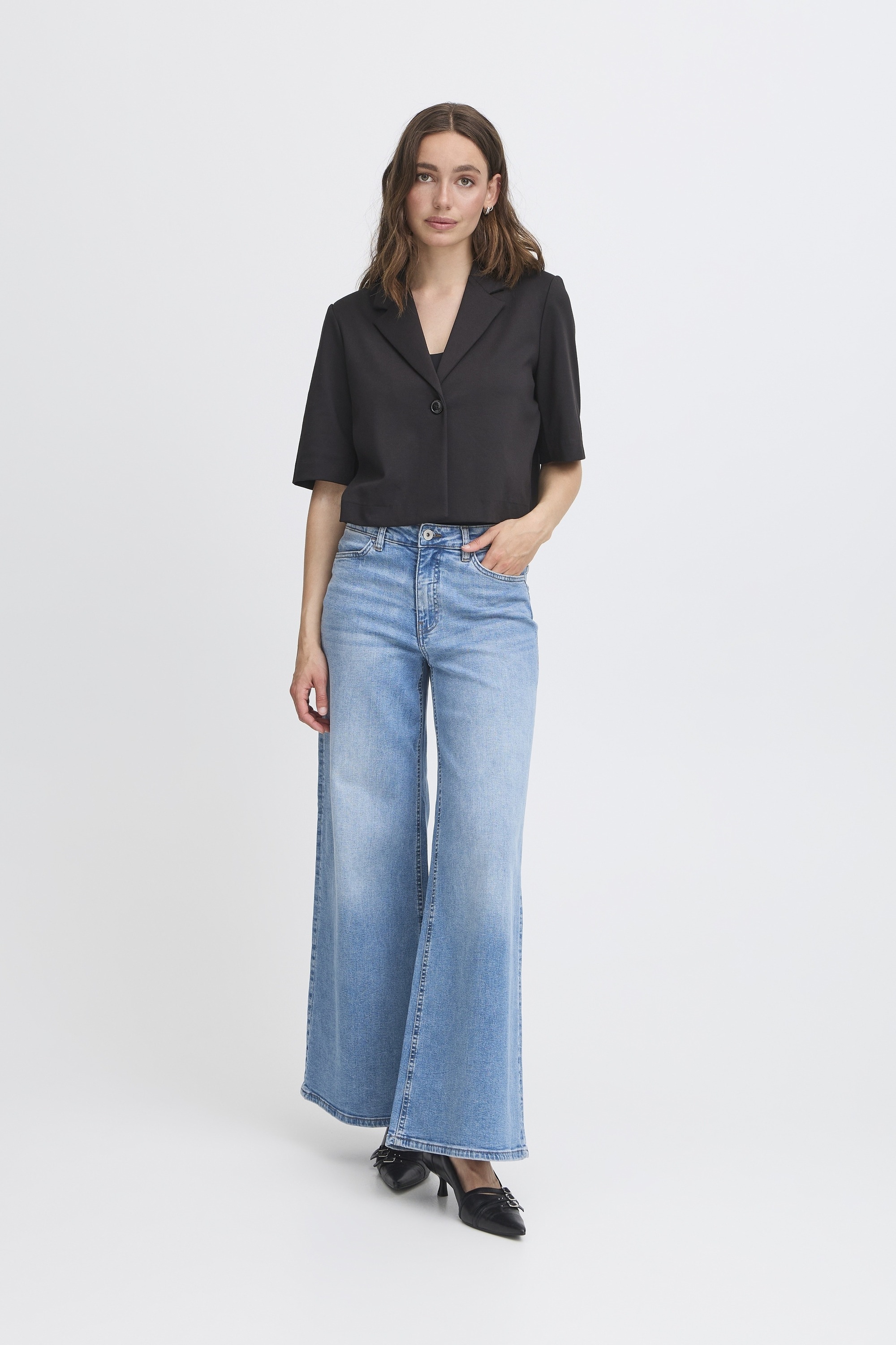 Ichi Regular-fit-Jeans »Damen Jeans IHTWIGGY«