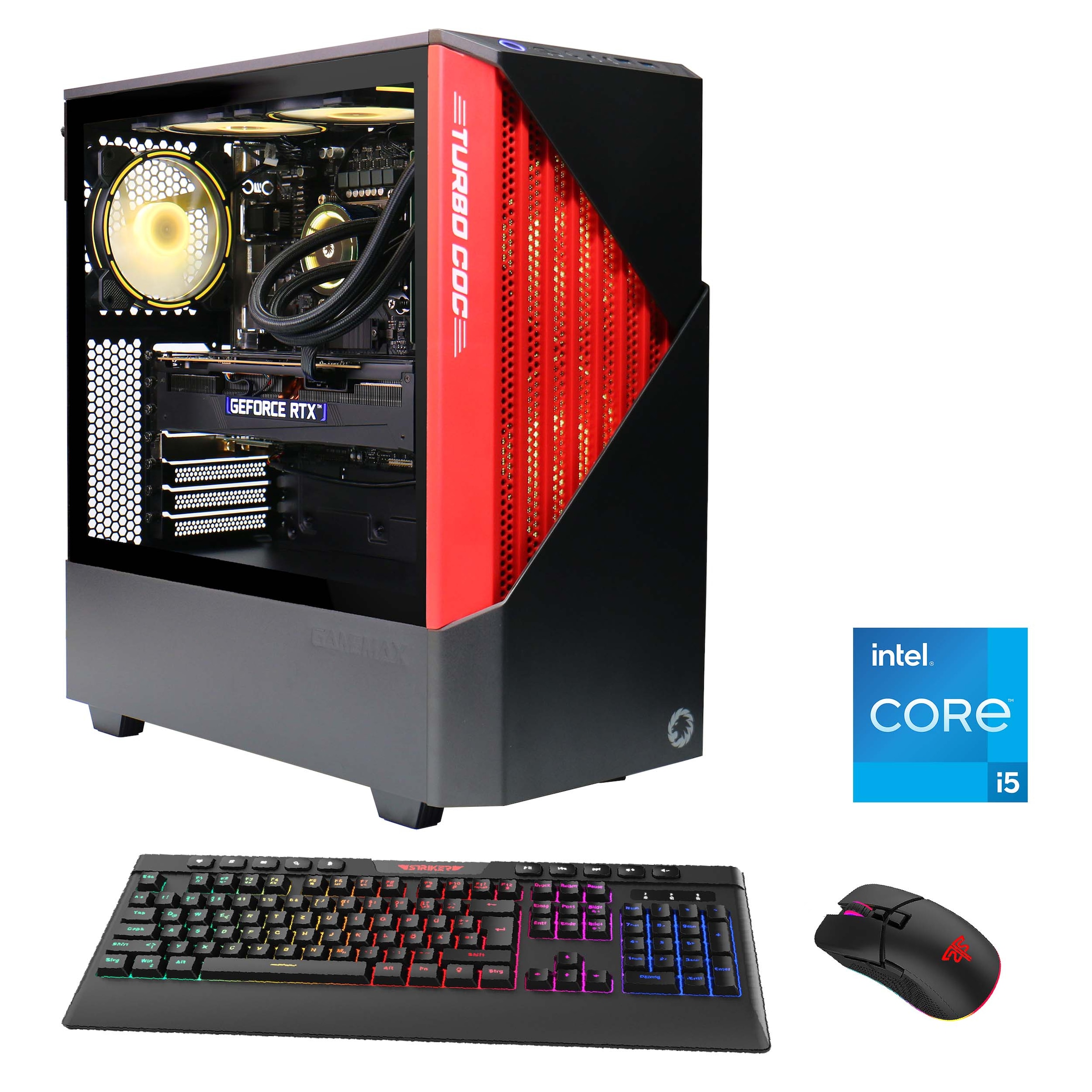 Gaming-PC »GAMEMAX Contac BR 7115«, DDR5, Windows 11