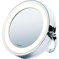 BEURER Kosmetikspiegel »BS 59«, Drehbarer Spiegelfläche und helles LED-Licht