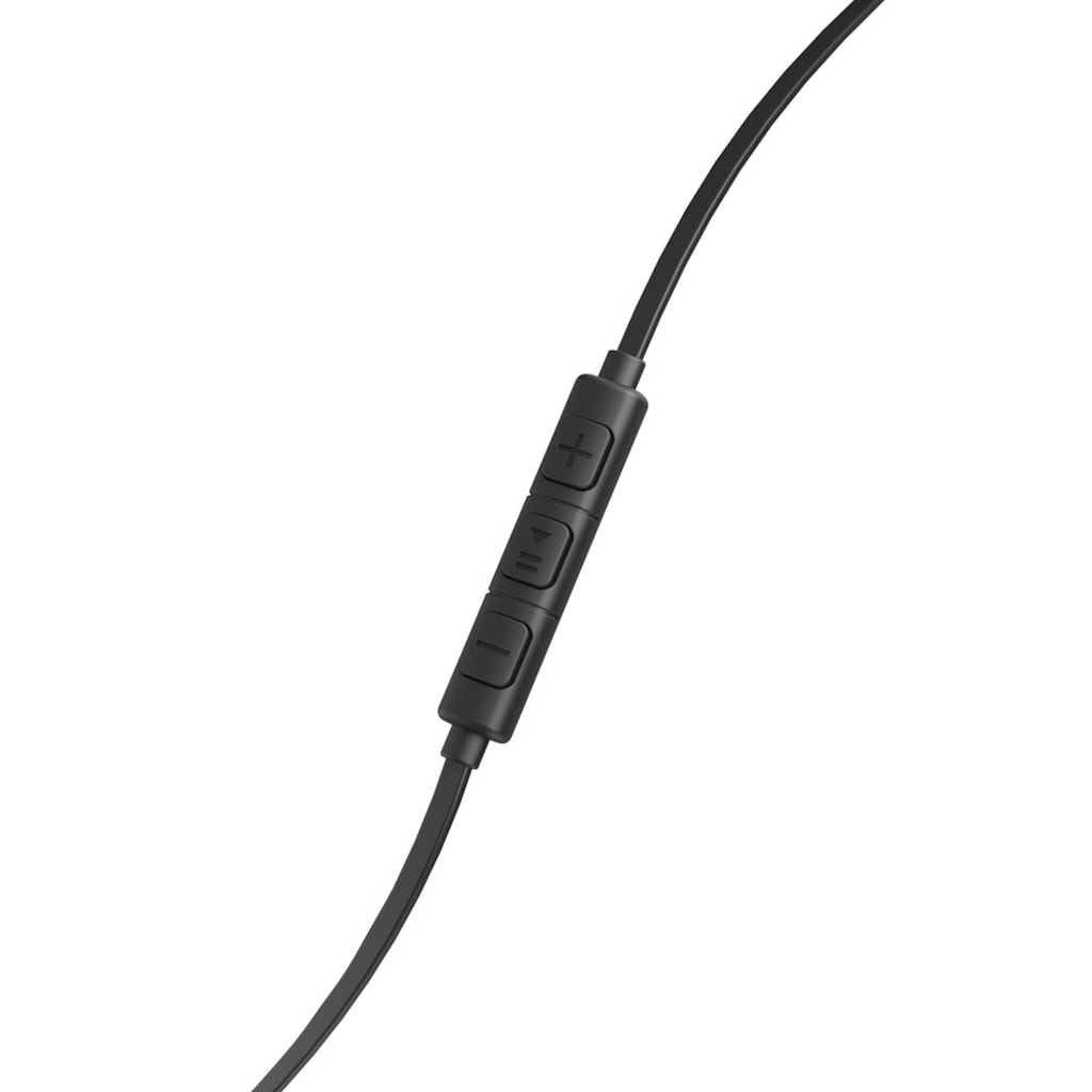 Hama In-Ear-Kopfhörer »Kopfhörer "Intense", In-Ear, Mikrofon, Flachbandkabel«