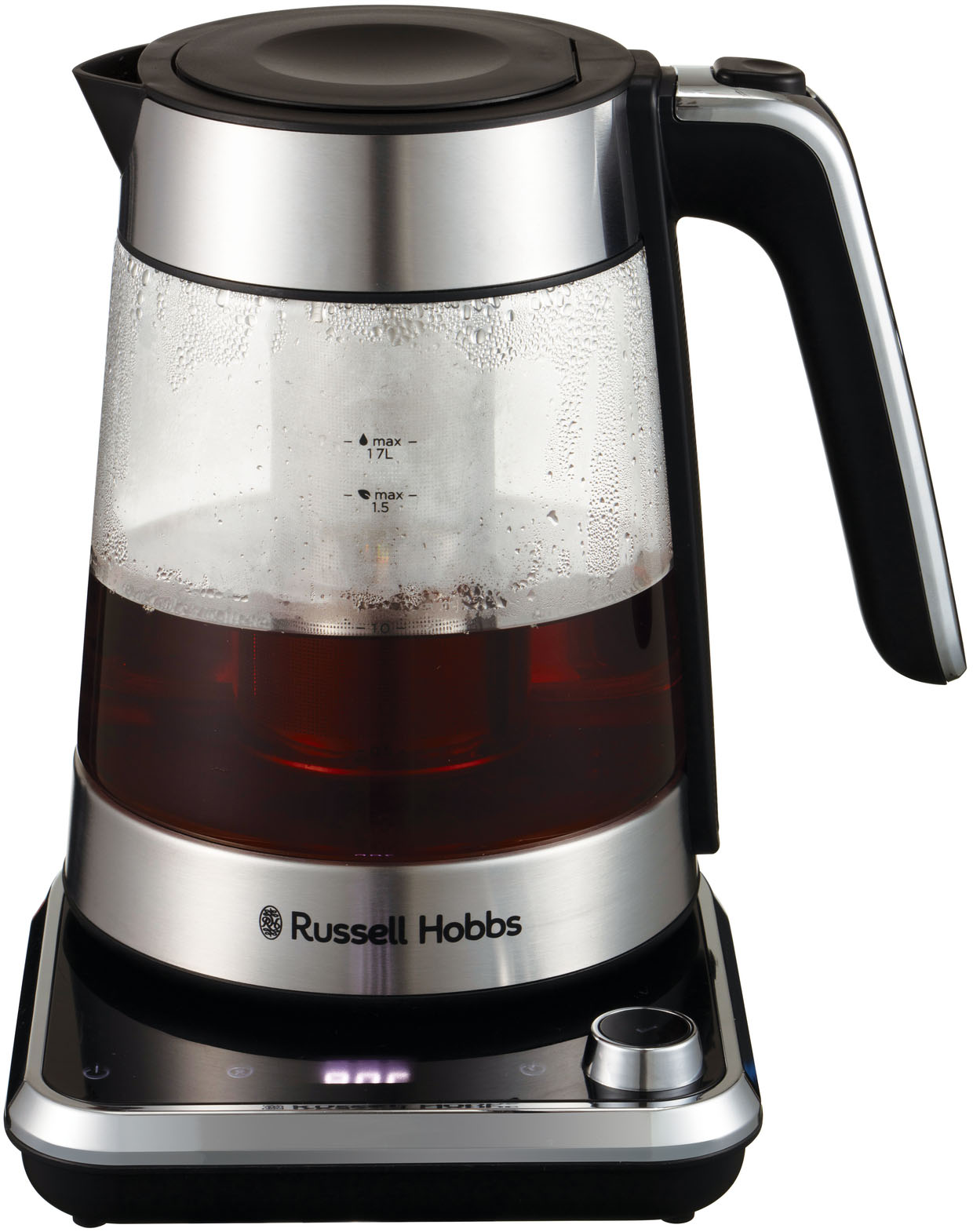 Russell Hobbs Wasser-/Teekocher »Attentiv 26200-70« 2400 W mit Temperatureinstellung in schwarz