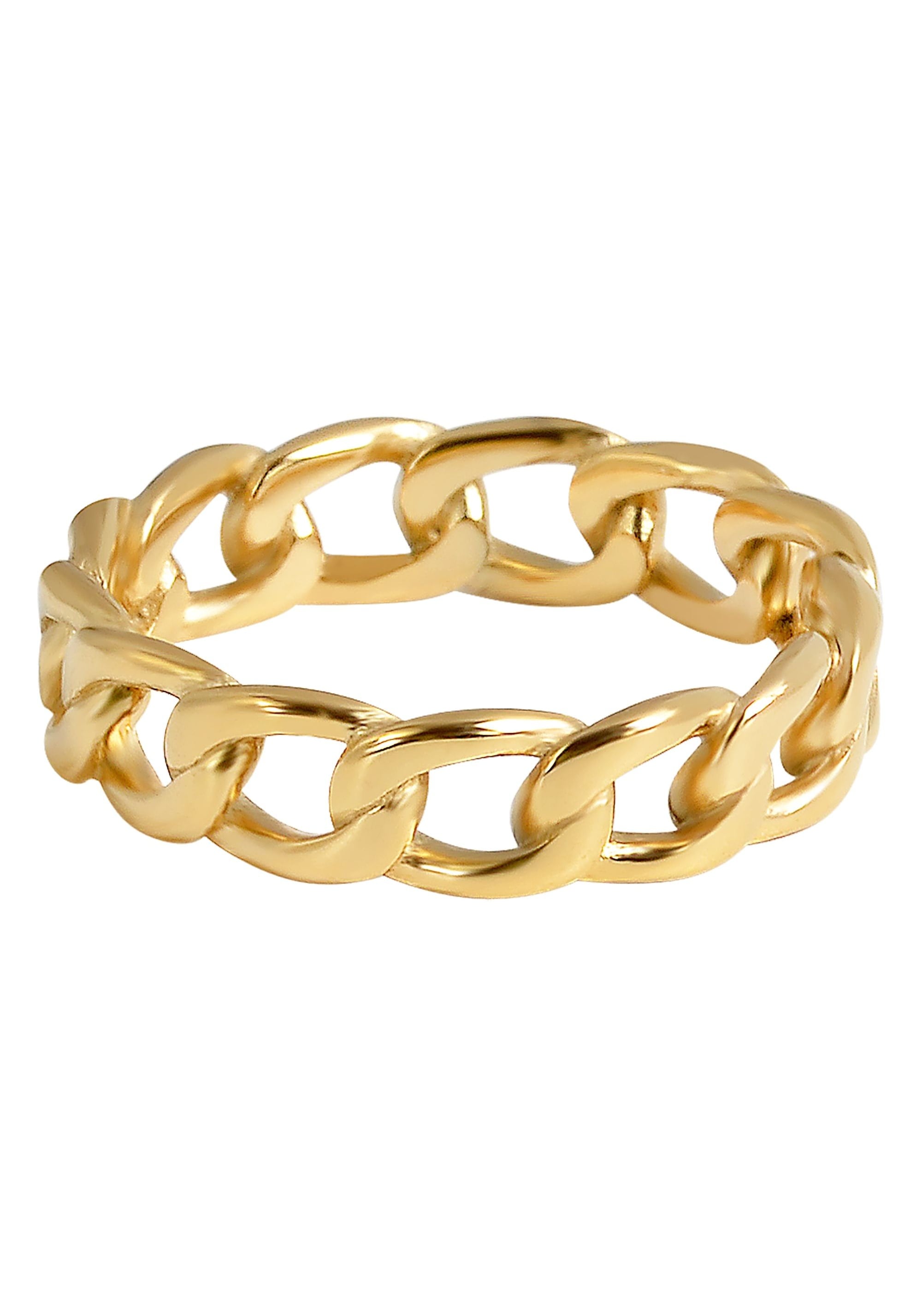 AKZENT Fingerring »Paulina, Langlebig, IP-Gold-Veredelung, Gr. 52 - 60«
