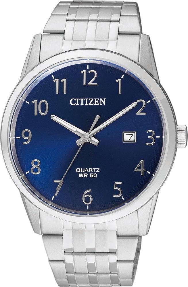 Citizen Quarzuhr »BI5000-52L«, Armbanduhr, Herrenuhr, Damenuhr, Edelstahlarmband, Datum