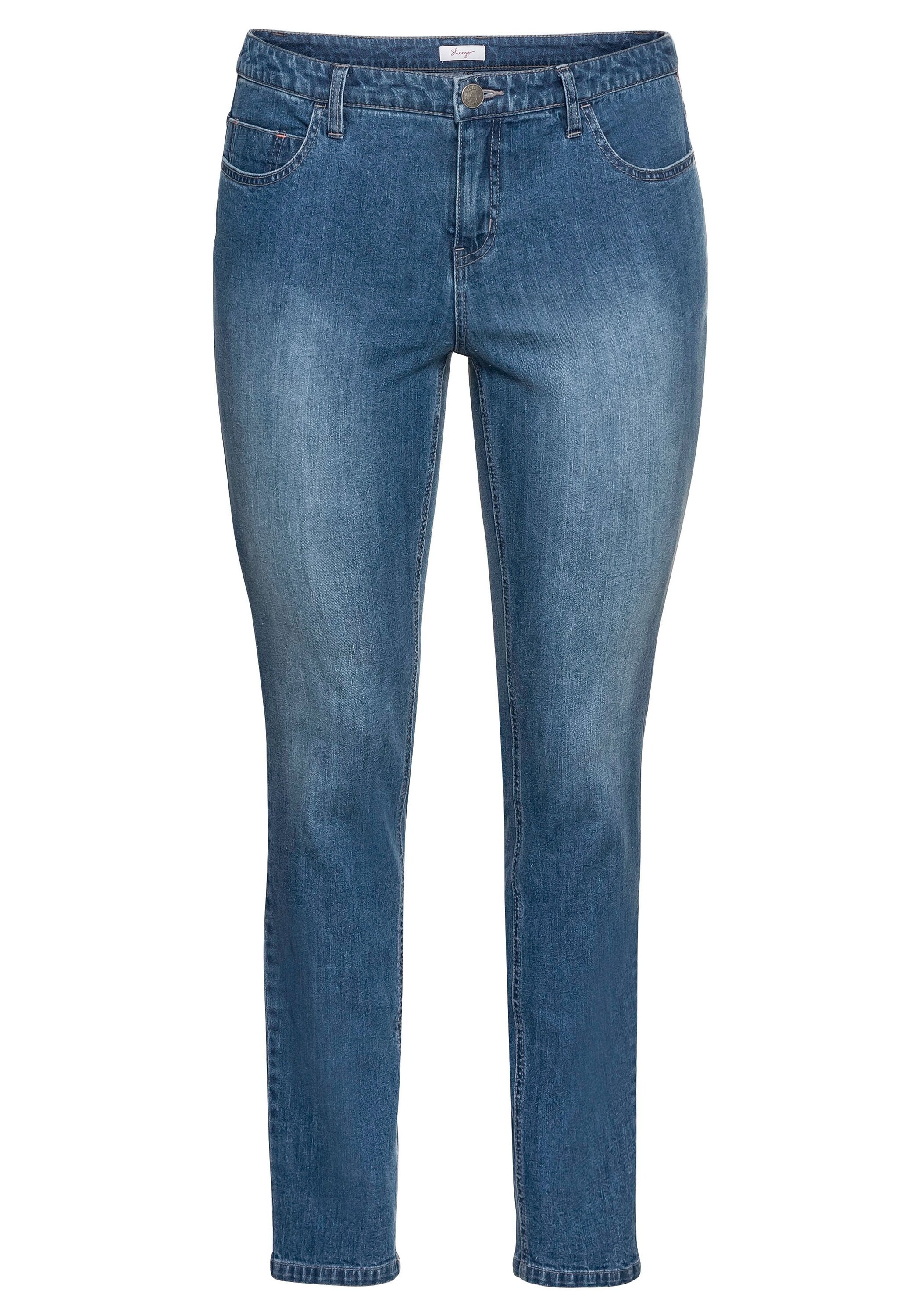 Sheego Stretch-Jeans »Jeans in schmaler Form«