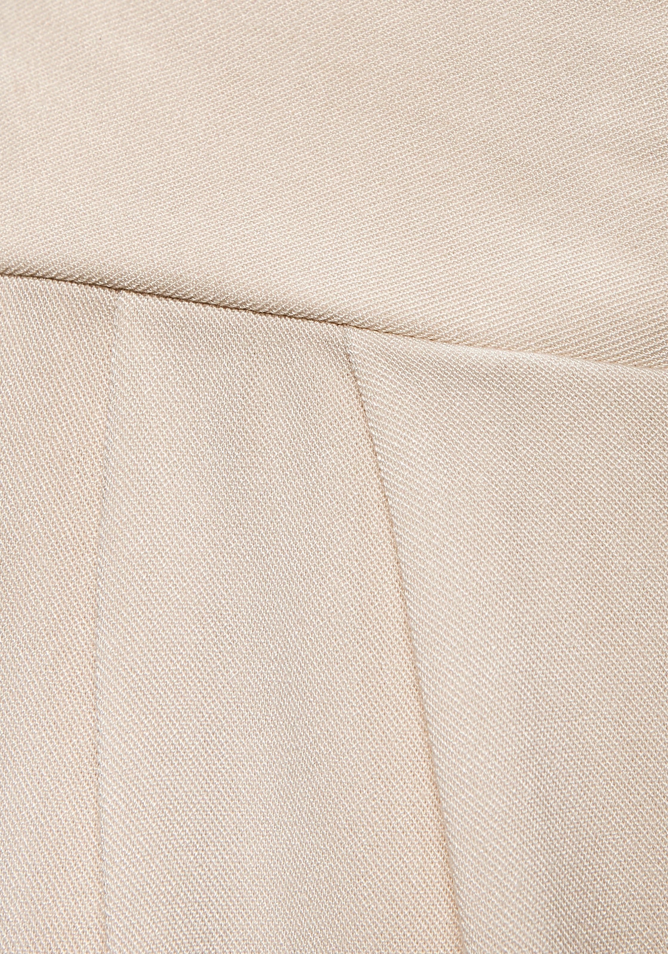 Vivance Palazzohose, mit Zierkette, Bundfaltenhosen, Schlupfhose, elegant