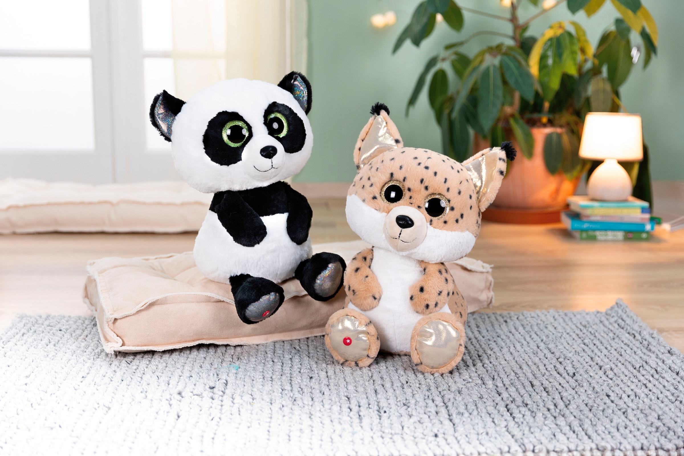 Nici Kuscheltier »Glubschis, Luchs Lenzo, 45 cm«